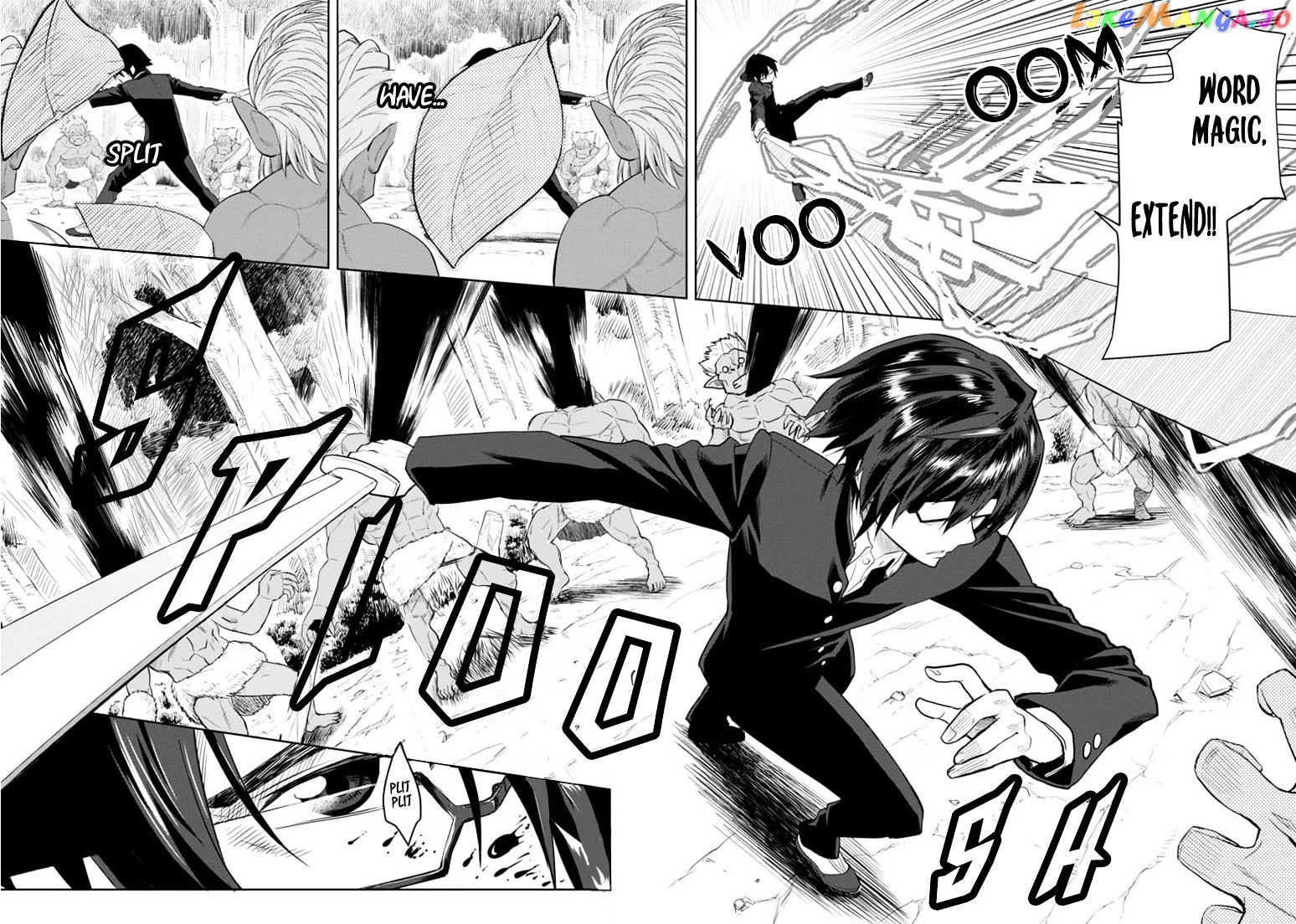 Konjiki no Moji Tsukai - Yuusha Yonin ni Makikomareta Unique Cheat chapter 3 - page 14