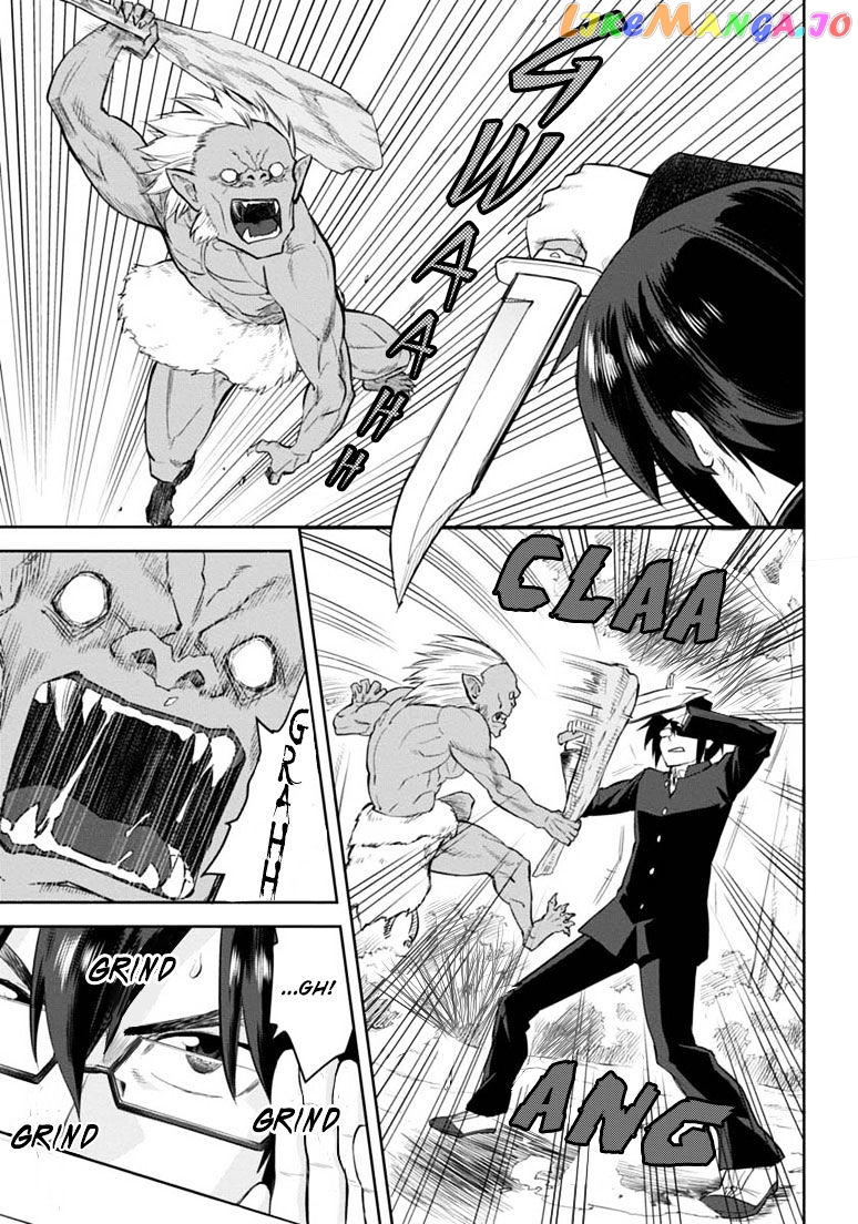 Konjiki no Moji Tsukai - Yuusha Yonin ni Makikomareta Unique Cheat chapter 3 - page 9