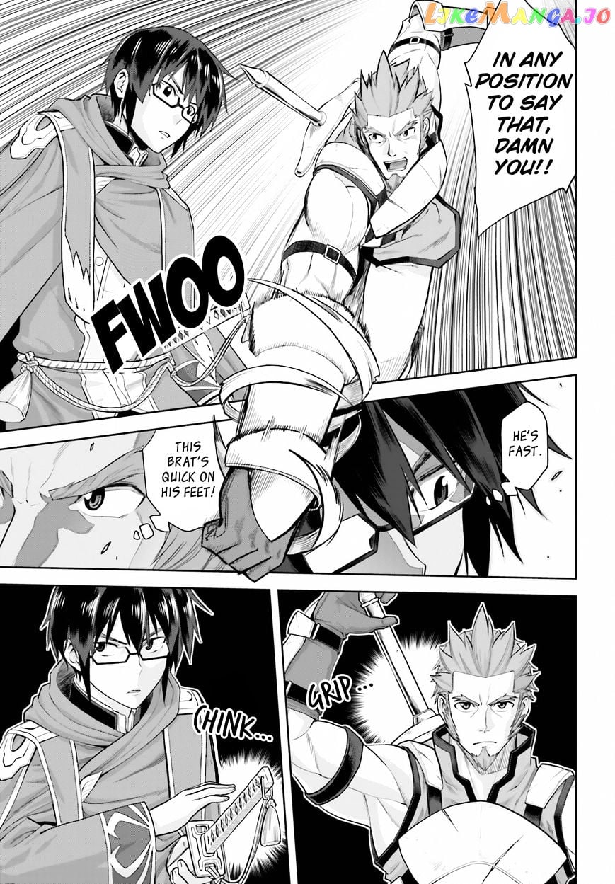 Konjiki no Moji Tsukai - Yuusha Yonin ni Makikomareta Unique Cheat chapter 5 - page 13