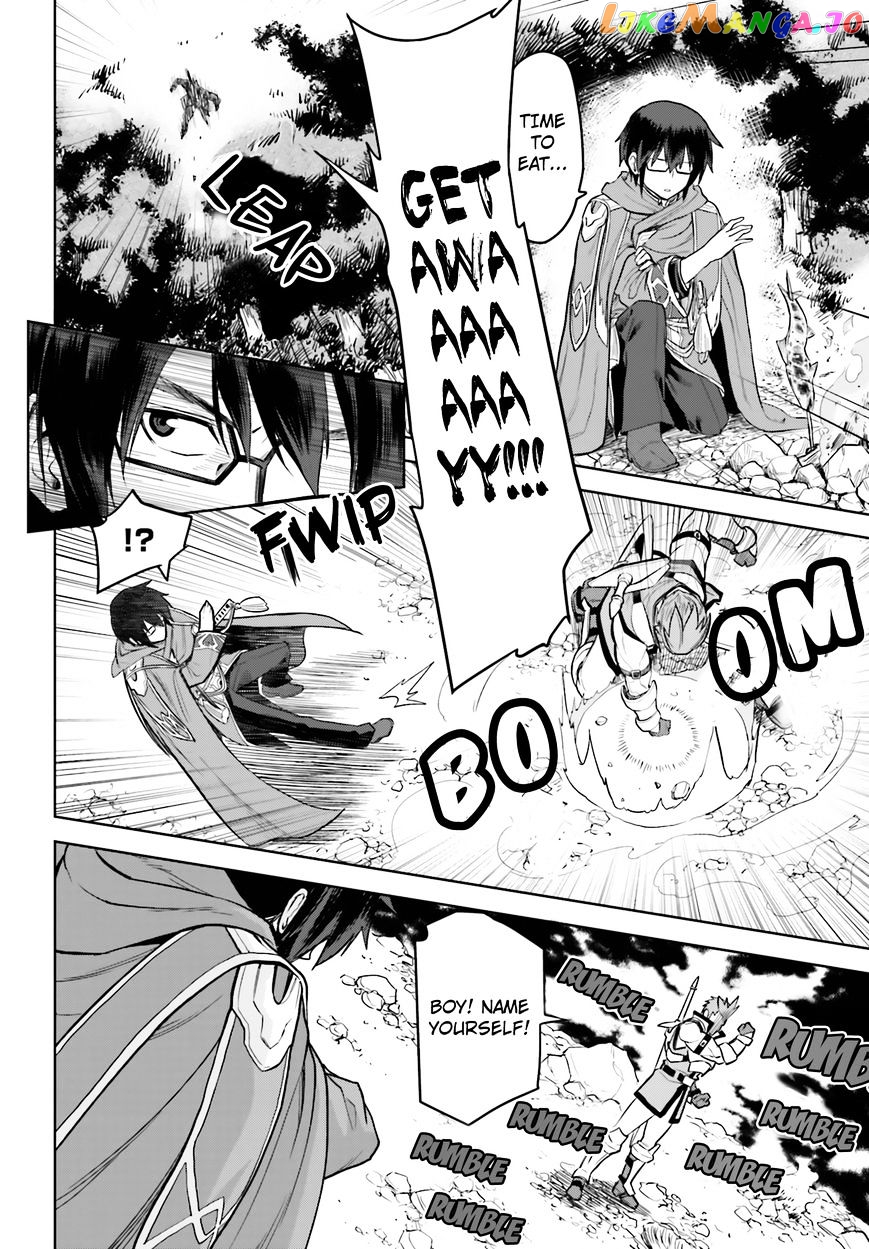 Konjiki no Moji Tsukai - Yuusha Yonin ni Makikomareta Unique Cheat chapter 5 - page 8
