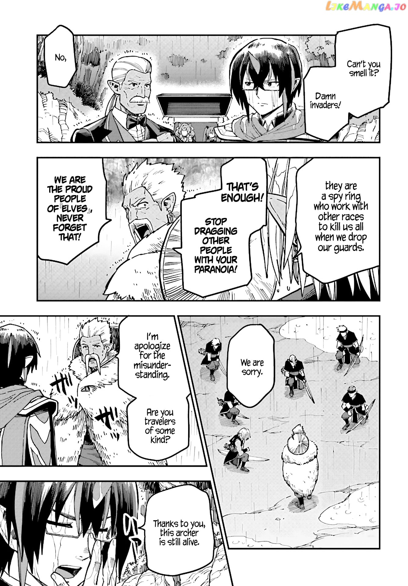 Konjiki no Moji Tsukai - Yuusha Yonin ni Makikomareta Unique Cheat chapter 48 - page 15