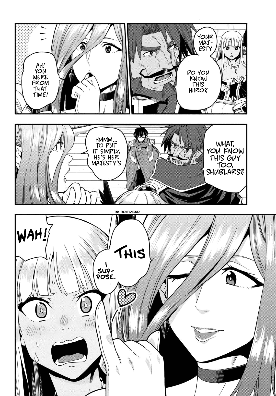 Konjiki no Moji Tsukai - Yuusha Yonin ni Makikomareta Unique Cheat chapter 64 - page 4