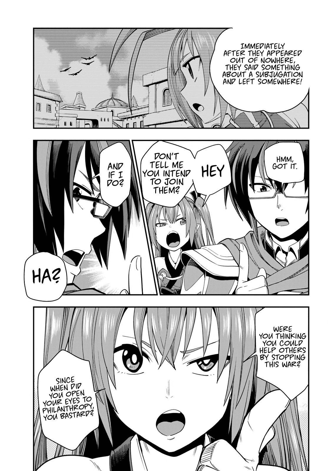 Konjiki no Moji Tsukai - Yuusha Yonin ni Makikomareta Unique Cheat chapter 66 - page 11