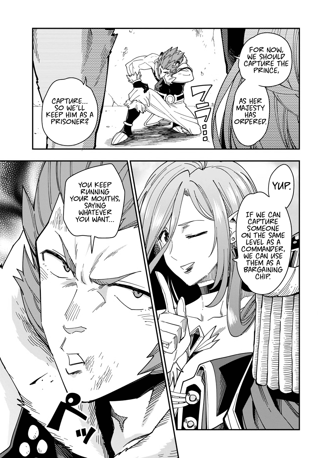 Konjiki no Moji Tsukai - Yuusha Yonin ni Makikomareta Unique Cheat chapter 67 - page 17
