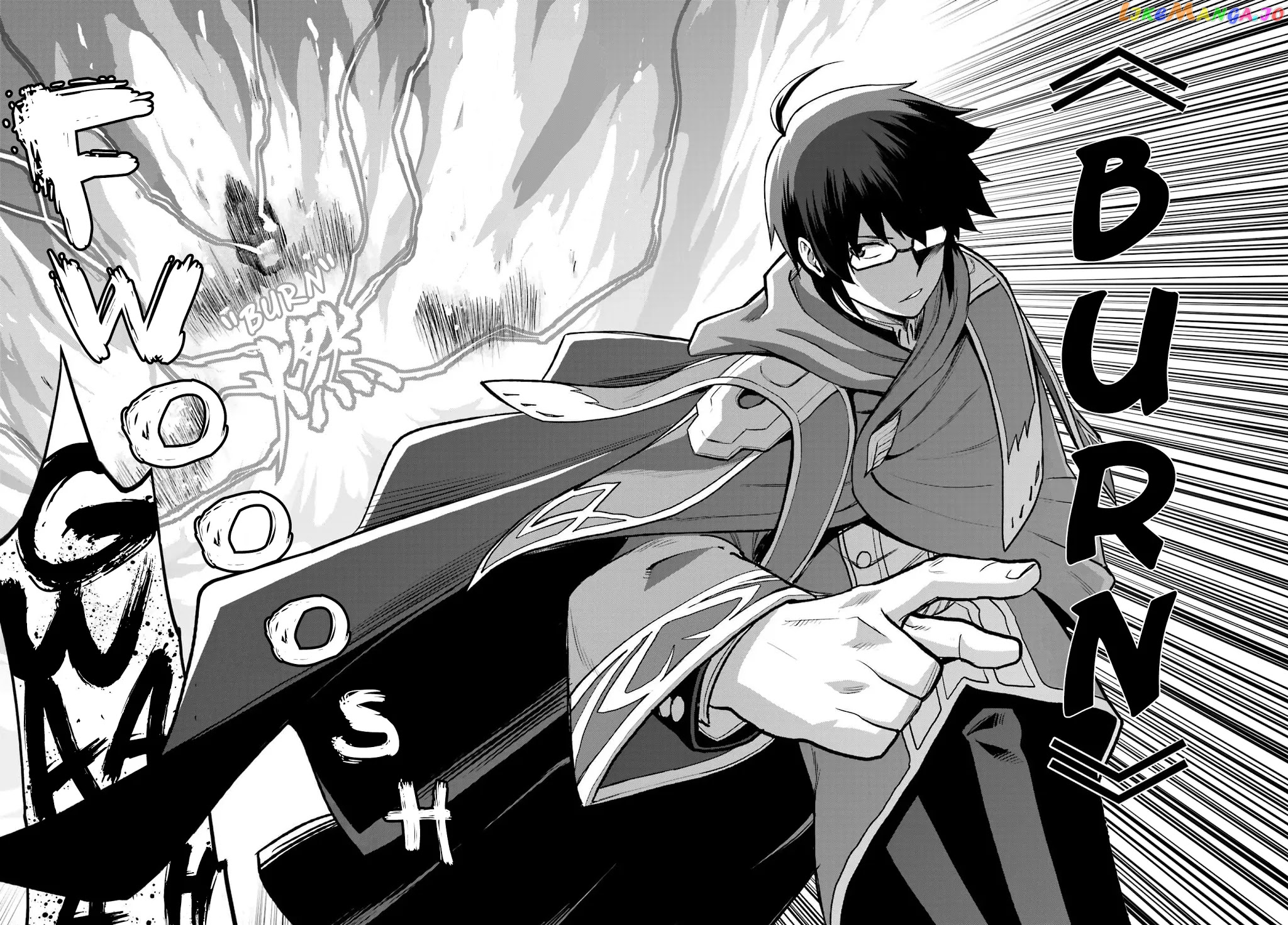 Konjiki no Moji Tsukai - Yuusha Yonin ni Makikomareta Unique Cheat chapter 9.5 - page 12