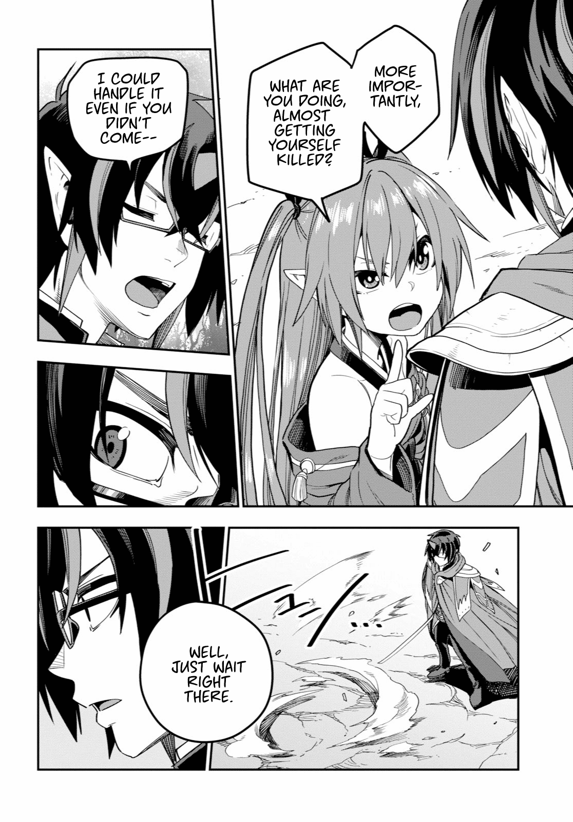 Konjiki no Moji Tsukai - Yuusha Yonin ni Makikomareta Unique Cheat chapter 52 - page 2