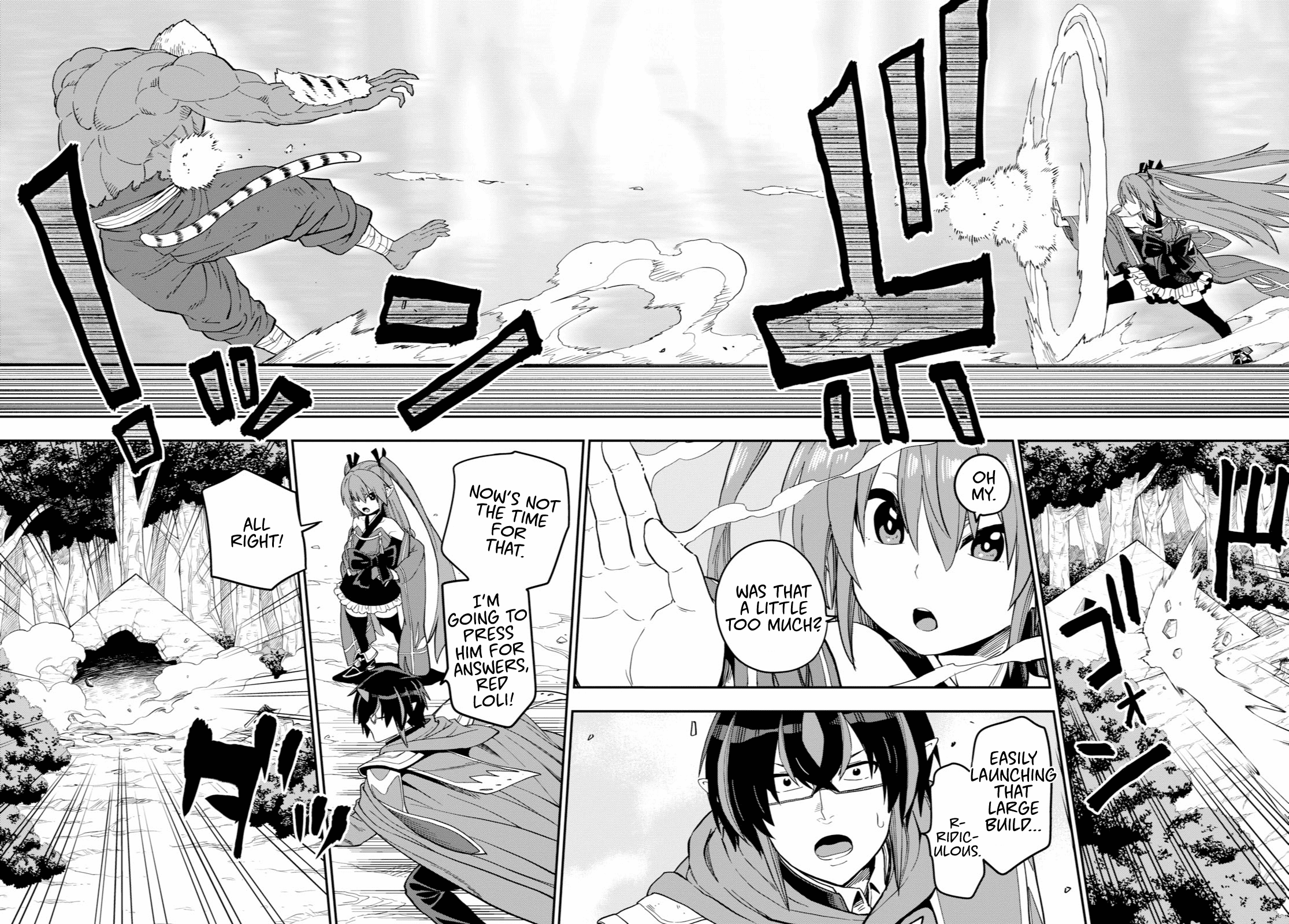 Konjiki no Moji Tsukai - Yuusha Yonin ni Makikomareta Unique Cheat chapter 52 - page 6