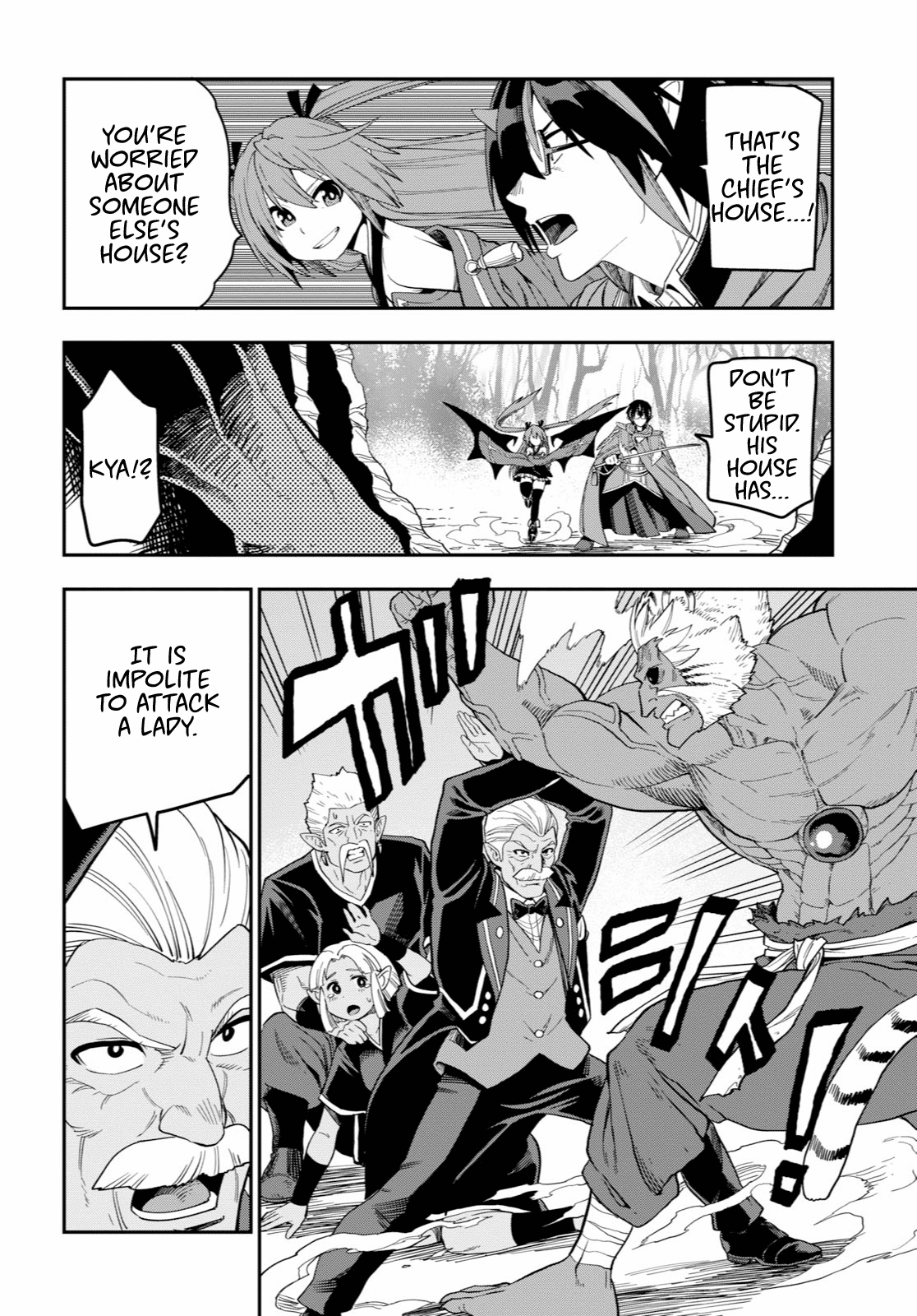 Konjiki no Moji Tsukai - Yuusha Yonin ni Makikomareta Unique Cheat chapter 52 - page 7