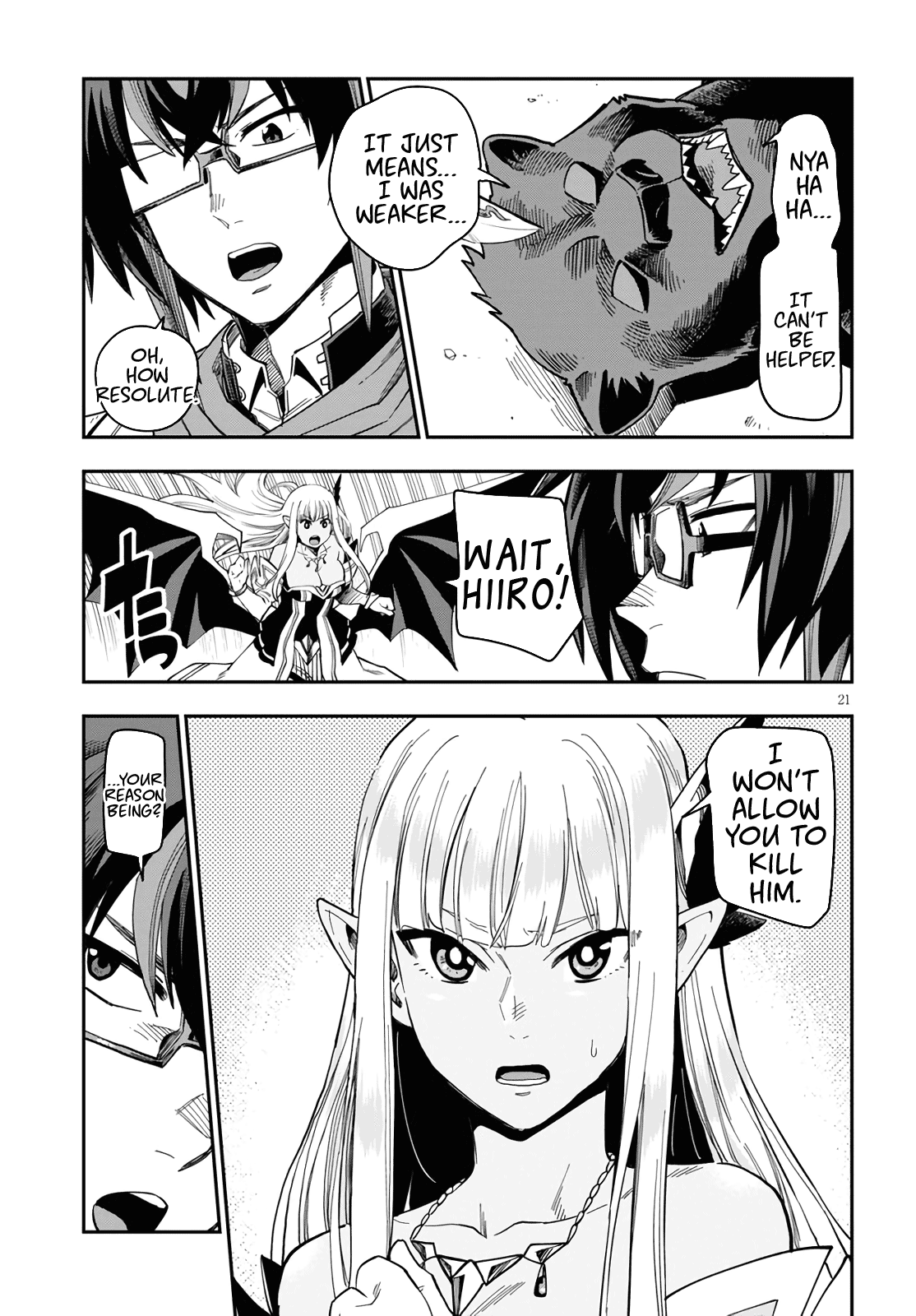 Konjiki no Moji Tsukai - Yuusha Yonin ni Makikomareta Unique Cheat chapter 68 - page 21
