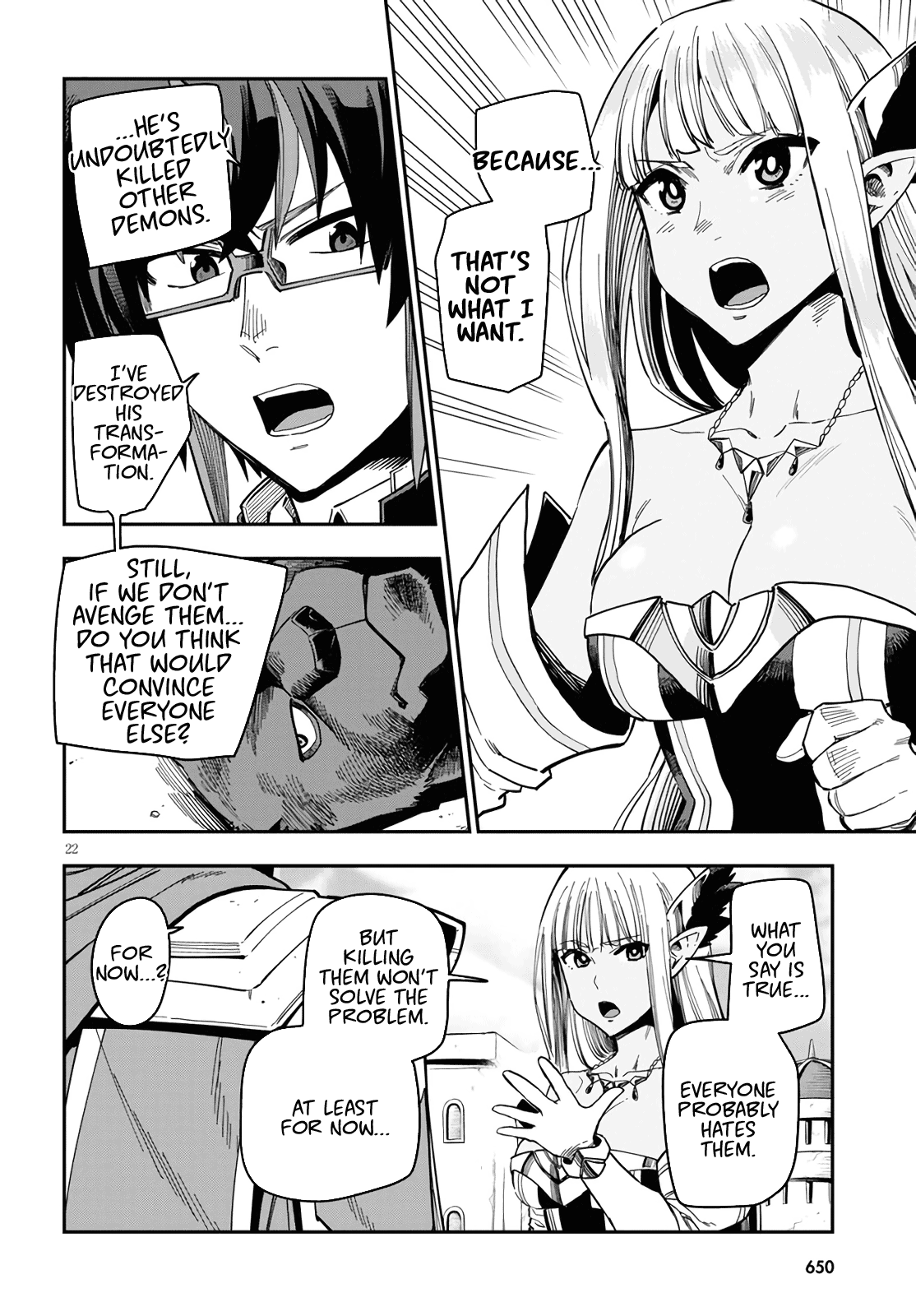 Konjiki no Moji Tsukai - Yuusha Yonin ni Makikomareta Unique Cheat chapter 68 - page 22
