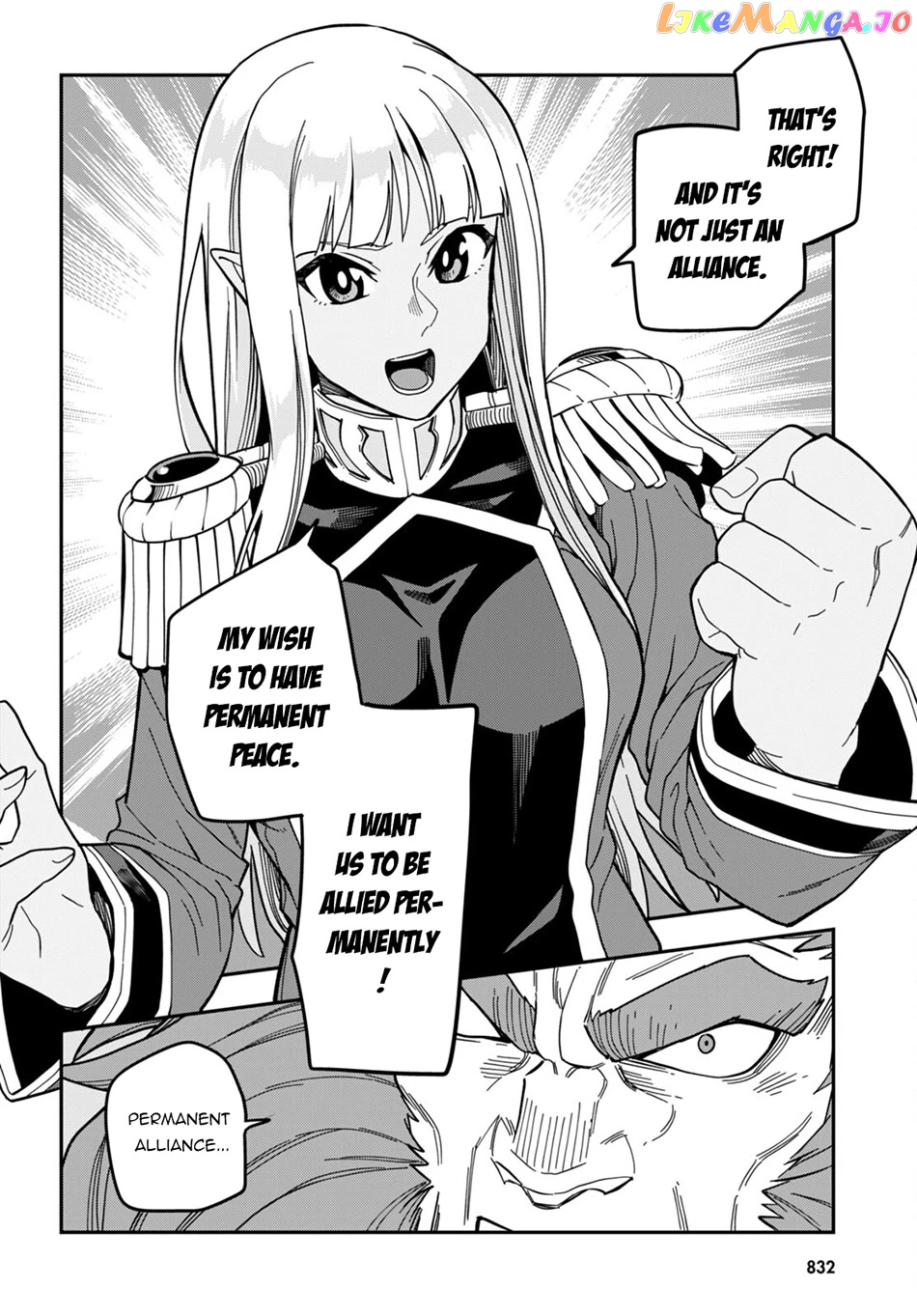 Konjiki no Moji Tsukai - Yuusha Yonin ni Makikomareta Unique Cheat chapter 95 - page 14