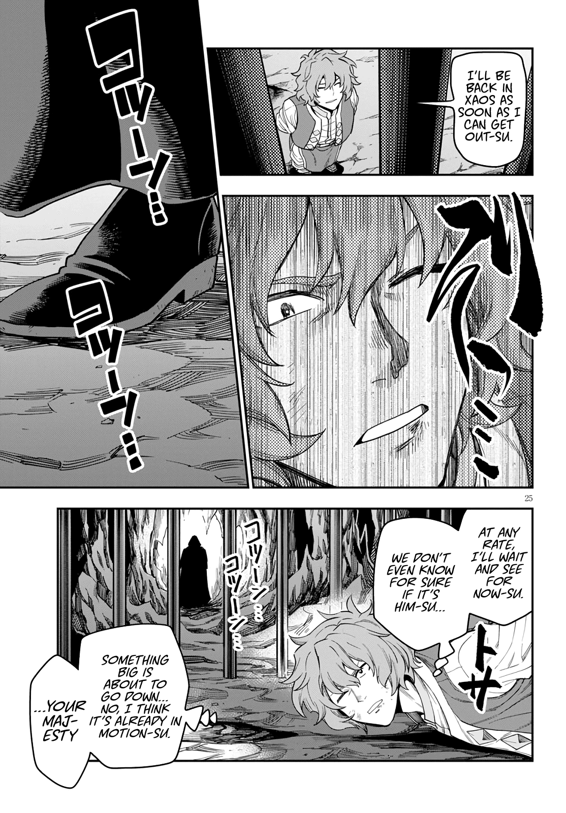 Konjiki no Moji Tsukai - Yuusha Yonin ni Makikomareta Unique Cheat chapter 69 - page 24