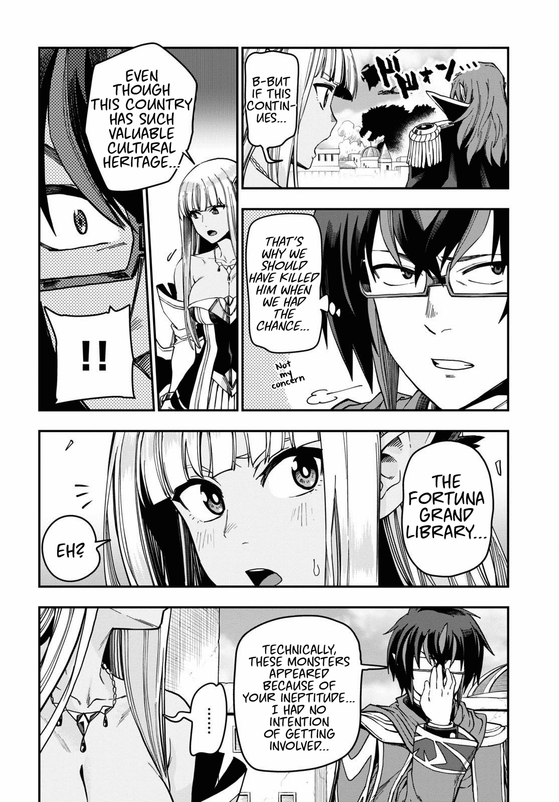 Konjiki no Moji Tsukai - Yuusha Yonin ni Makikomareta Unique Cheat chapter 69 - page 4