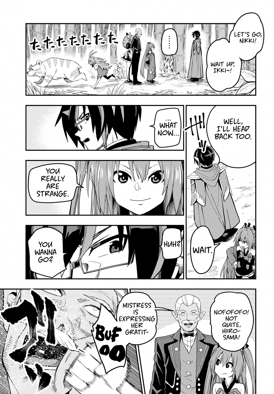 Konjiki no Moji Tsukai - Yuusha Yonin ni Makikomareta Unique Cheat chapter 54 - page 11