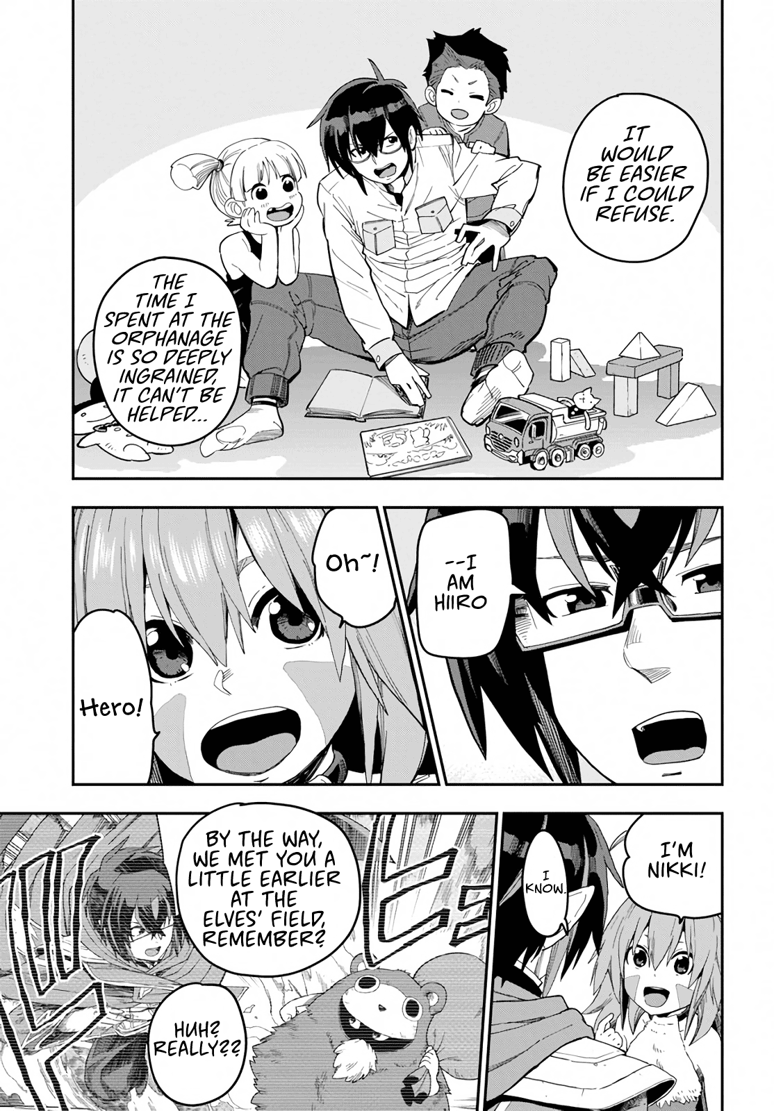 Konjiki no Moji Tsukai - Yuusha Yonin ni Makikomareta Unique Cheat chapter 54 - page 3