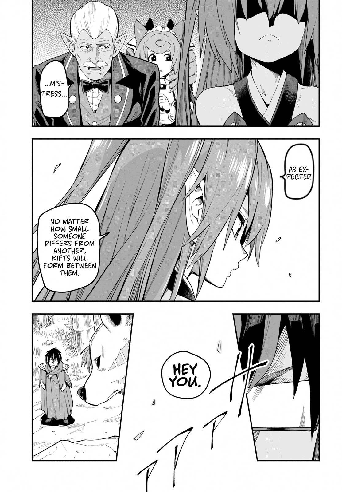 Konjiki no Moji Tsukai - Yuusha Yonin ni Makikomareta Unique Cheat chapter 54 - page 7
