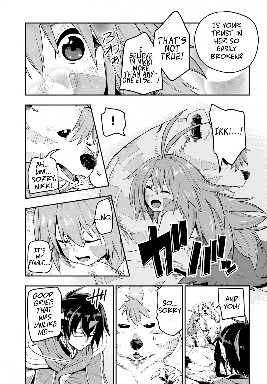 Konjiki no Moji Tsukai - Yuusha Yonin ni Makikomareta Unique Cheat chapter 54 - page 9