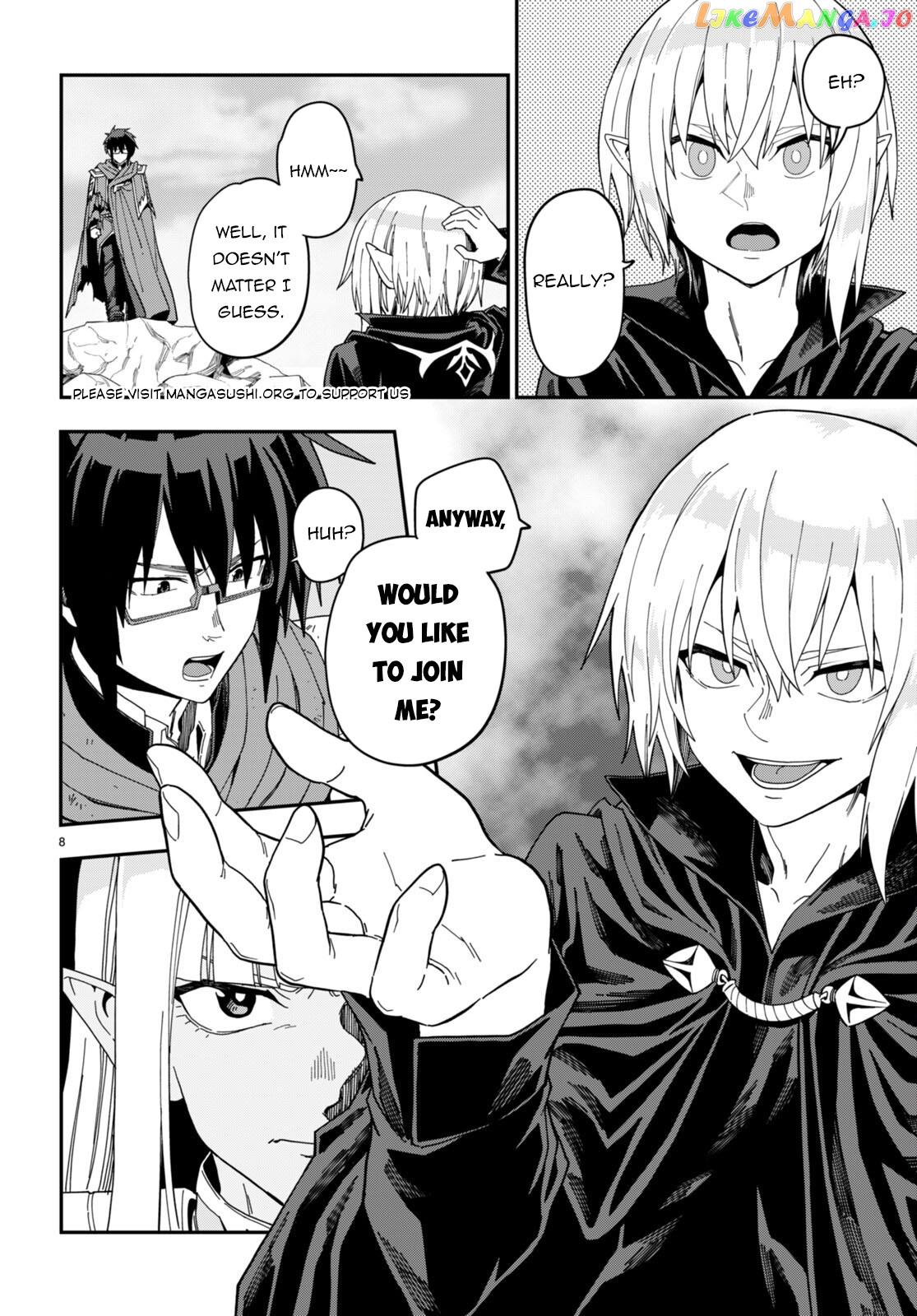 Konjiki no Moji Tsukai - Yuusha Yonin ni Makikomareta Unique Cheat chapter 96 - page 11