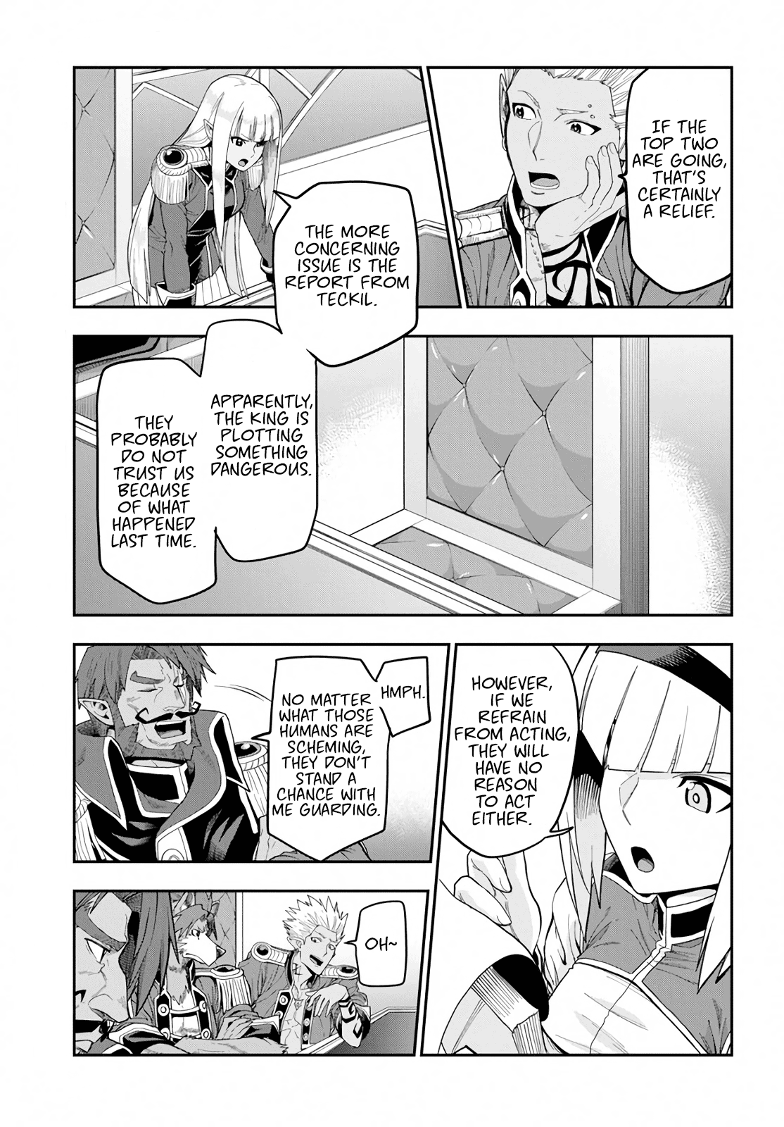 Konjiki no Moji Tsukai - Yuusha Yonin ni Makikomareta Unique Cheat chapter 56 - page 3