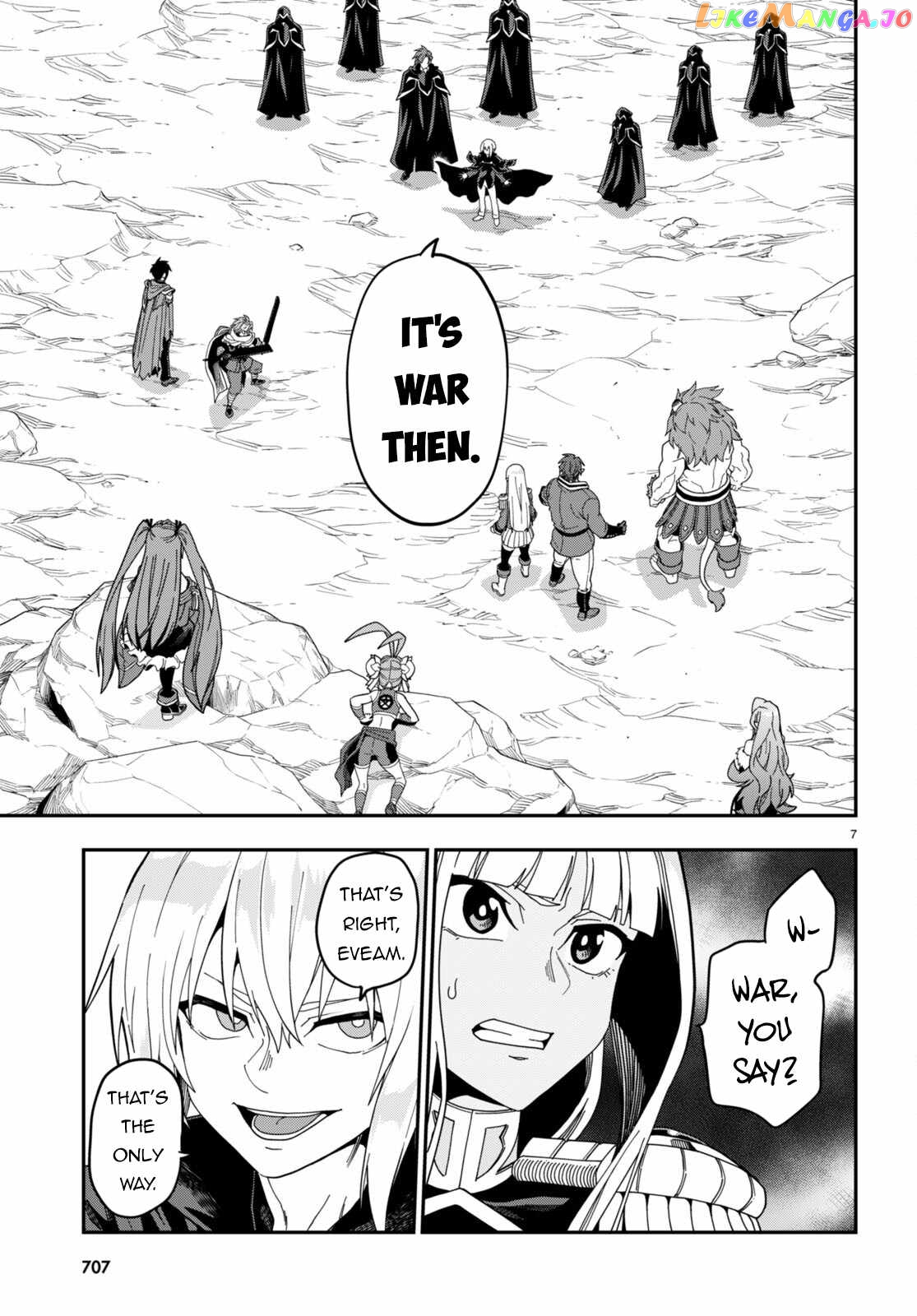 Konjiki no Moji Tsukai - Yuusha Yonin ni Makikomareta Unique Cheat chapter 97 - page 7