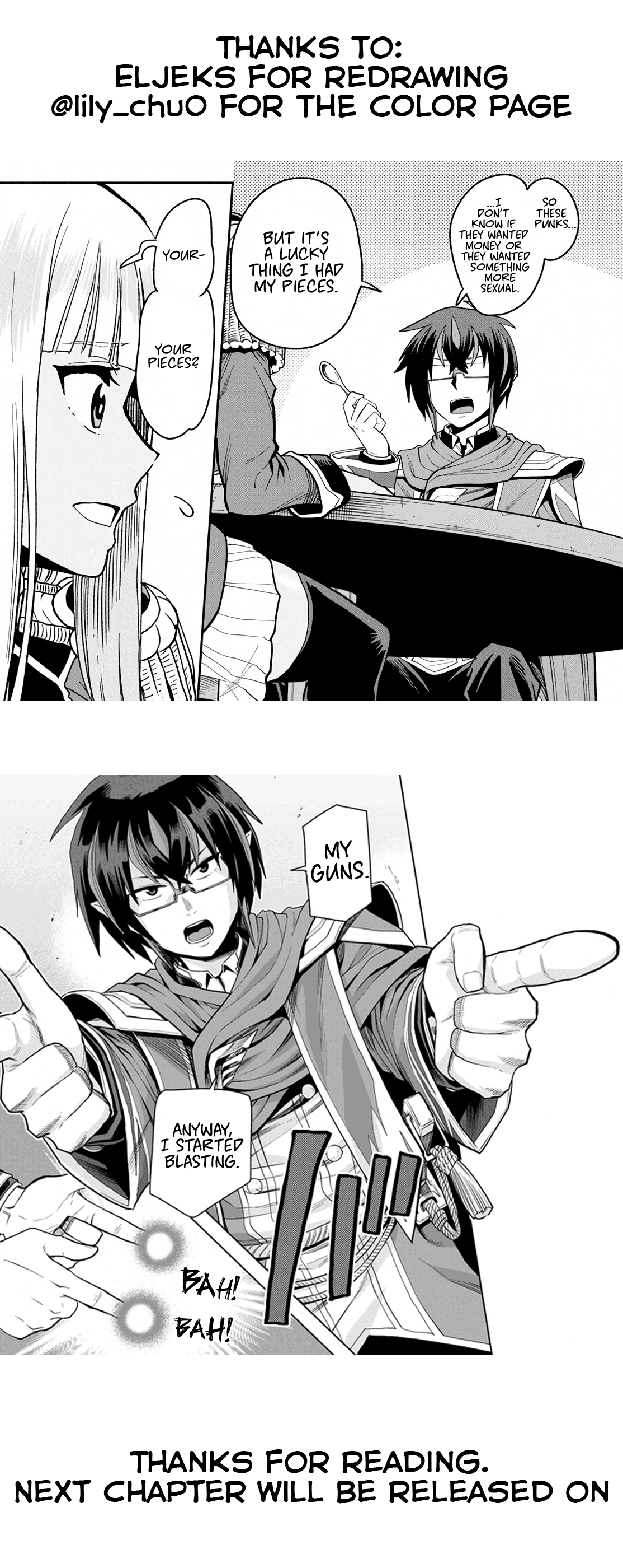 Konjiki no Moji Tsukai - Yuusha Yonin ni Makikomareta Unique Cheat chapter 57 - page 32