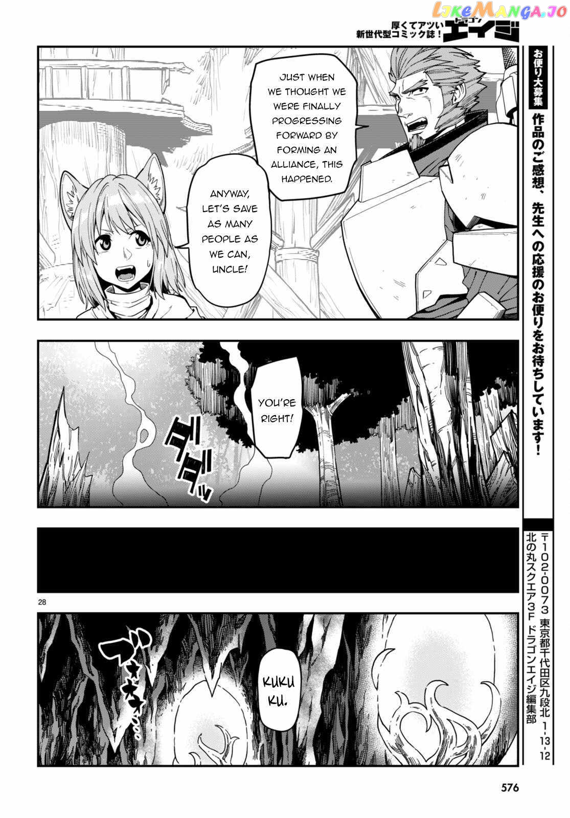 Konjiki no Moji Tsukai - Yuusha Yonin ni Makikomareta Unique Cheat chapter 99 - page 28