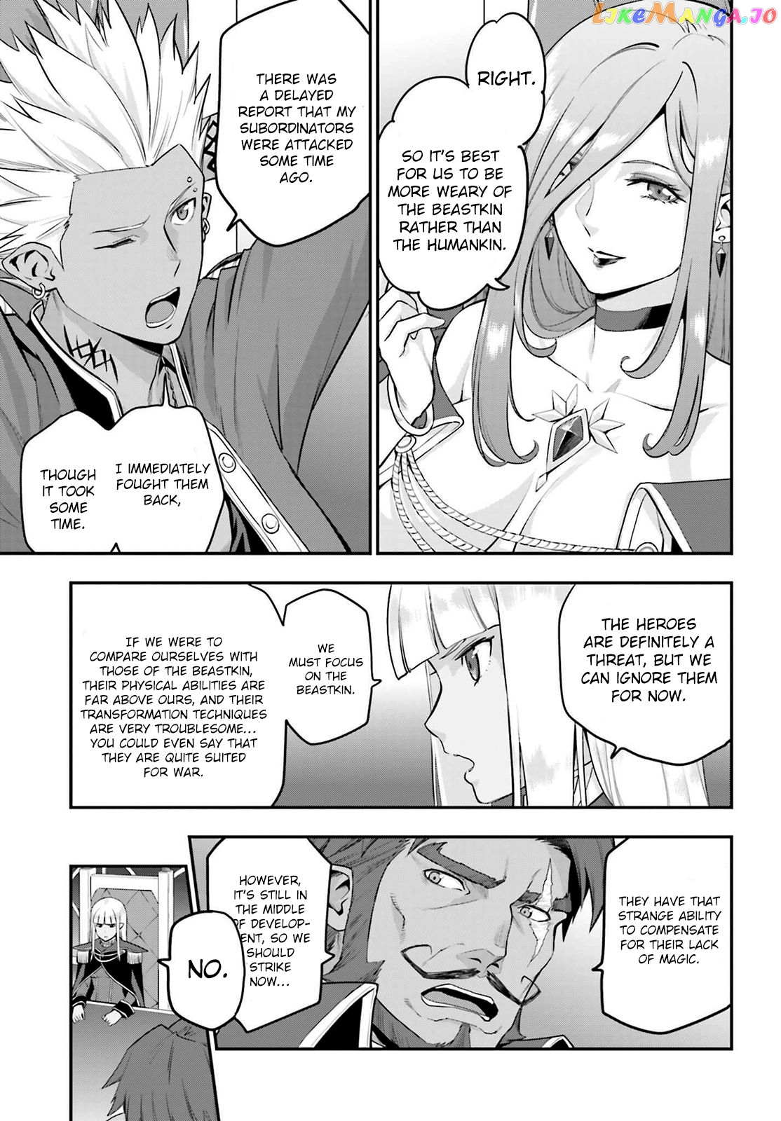 Konjiki no Moji Tsukai - Yuusha Yonin ni Makikomareta Unique Cheat chapter 15.1 - page 3