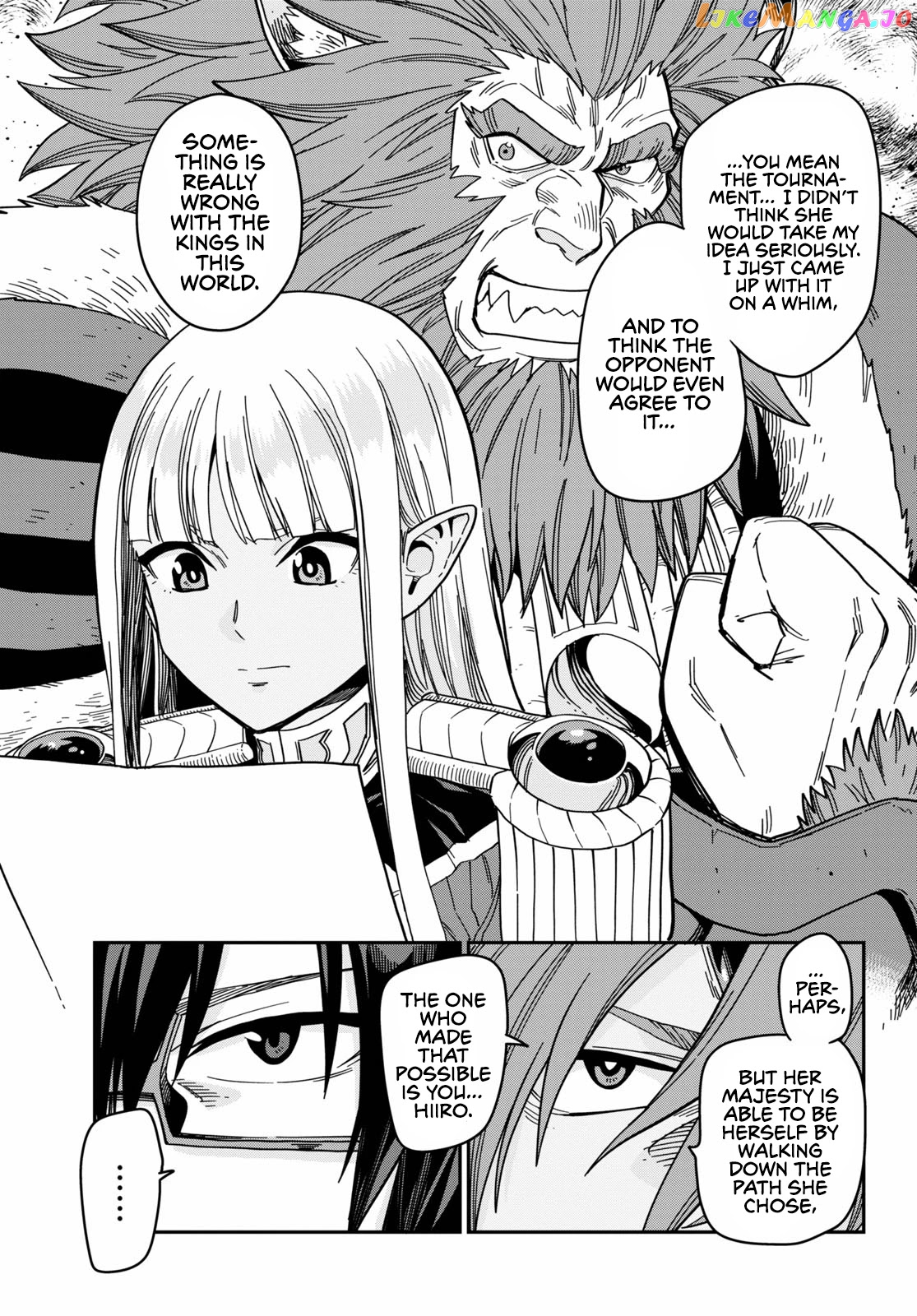 Konjiki no Moji Tsukai - Yuusha Yonin ni Makikomareta Unique Cheat chapter 77 - page 7