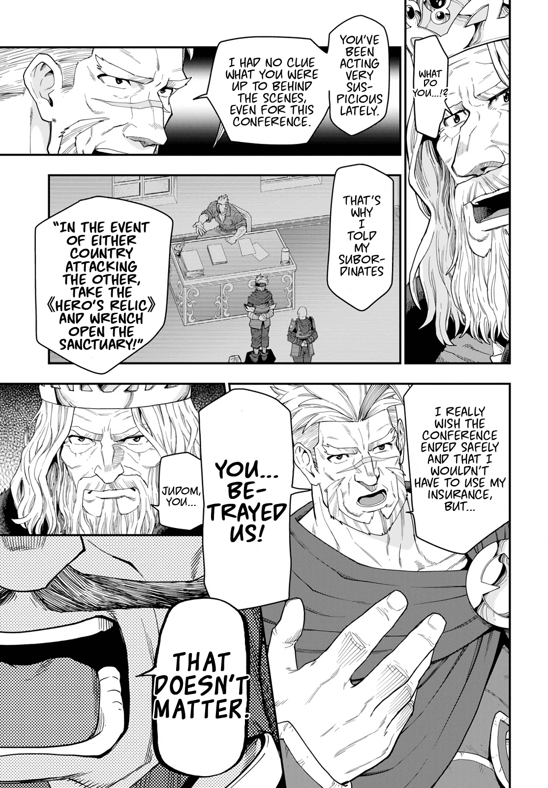 Konjiki no Moji Tsukai - Yuusha Yonin ni Makikomareta Unique Cheat chapter 63 - page 11