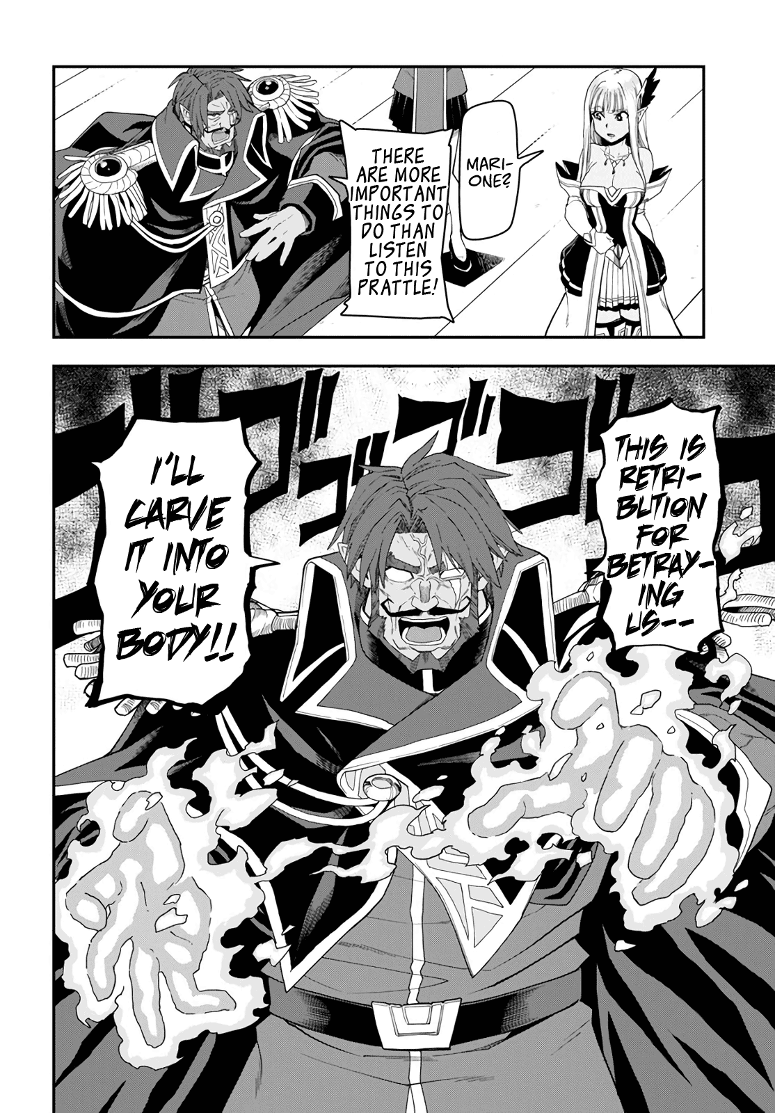 Konjiki no Moji Tsukai - Yuusha Yonin ni Makikomareta Unique Cheat chapter 63 - page 12