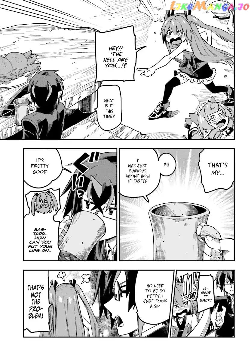 Konjiki no Moji Tsukai - Yuusha Yonin ni Makikomareta Unique Cheat chapter 47 - page 22