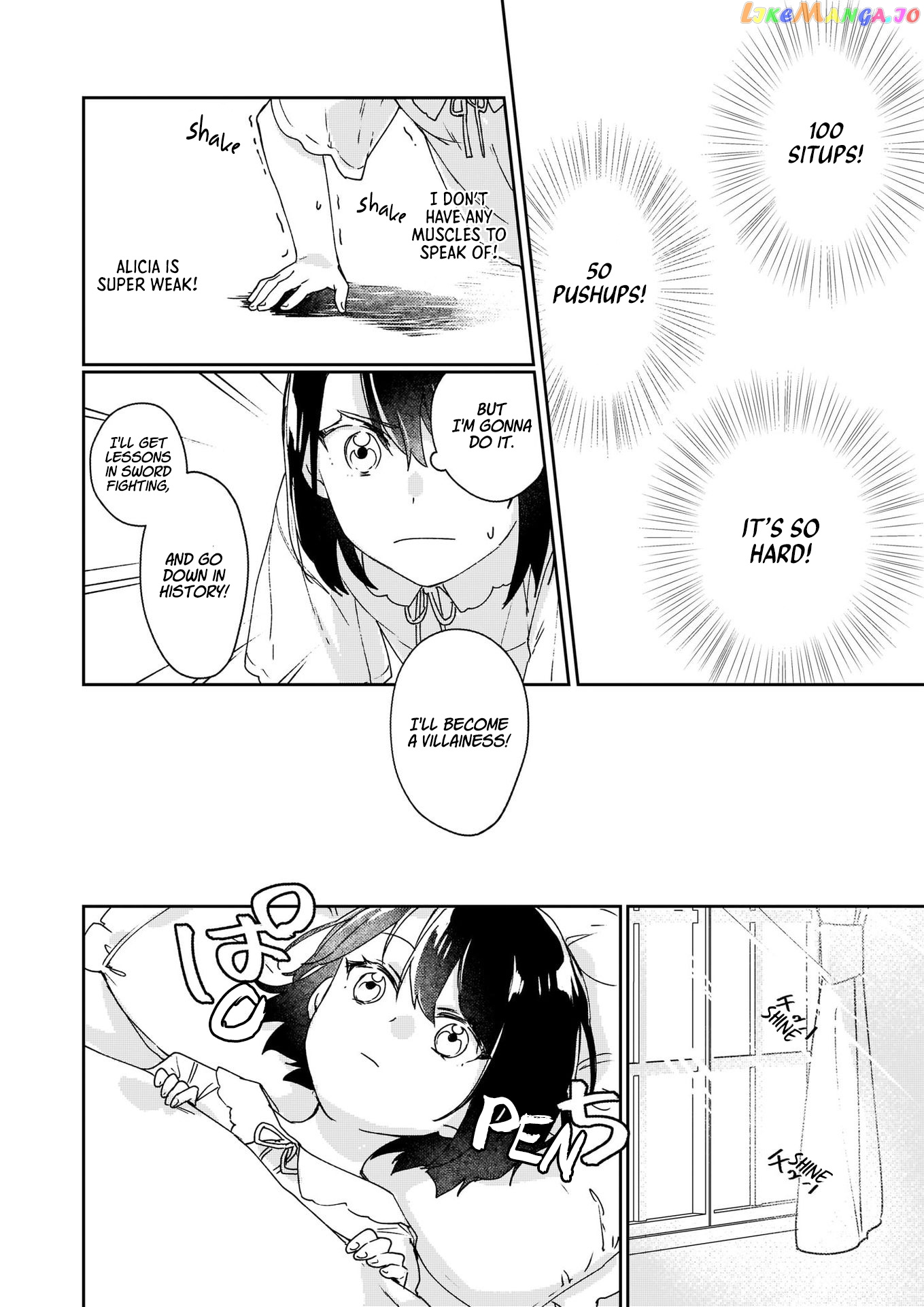 I'll Become a Villainess That Will Go Down in History ― The More of a Villainess I Become, the More the Prince will Dote on Me chapter 1 - page 12