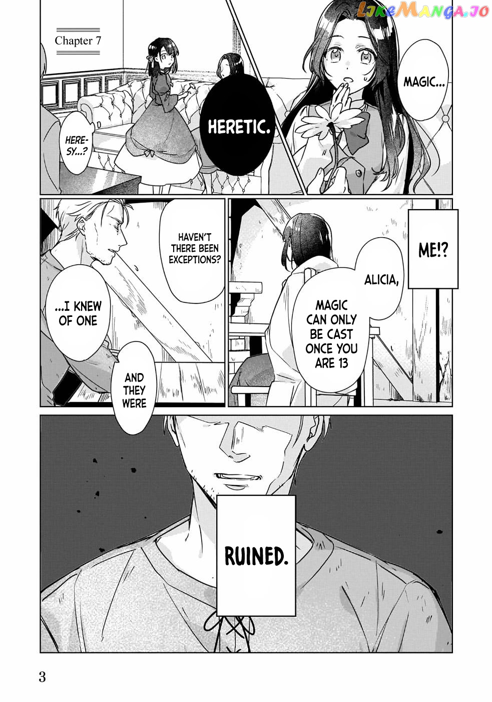 I'll Become a Villainess That Will Go Down in History ― The More of a Villainess I Become, the More the Prince will Dote on Me chapter 7 - page 3