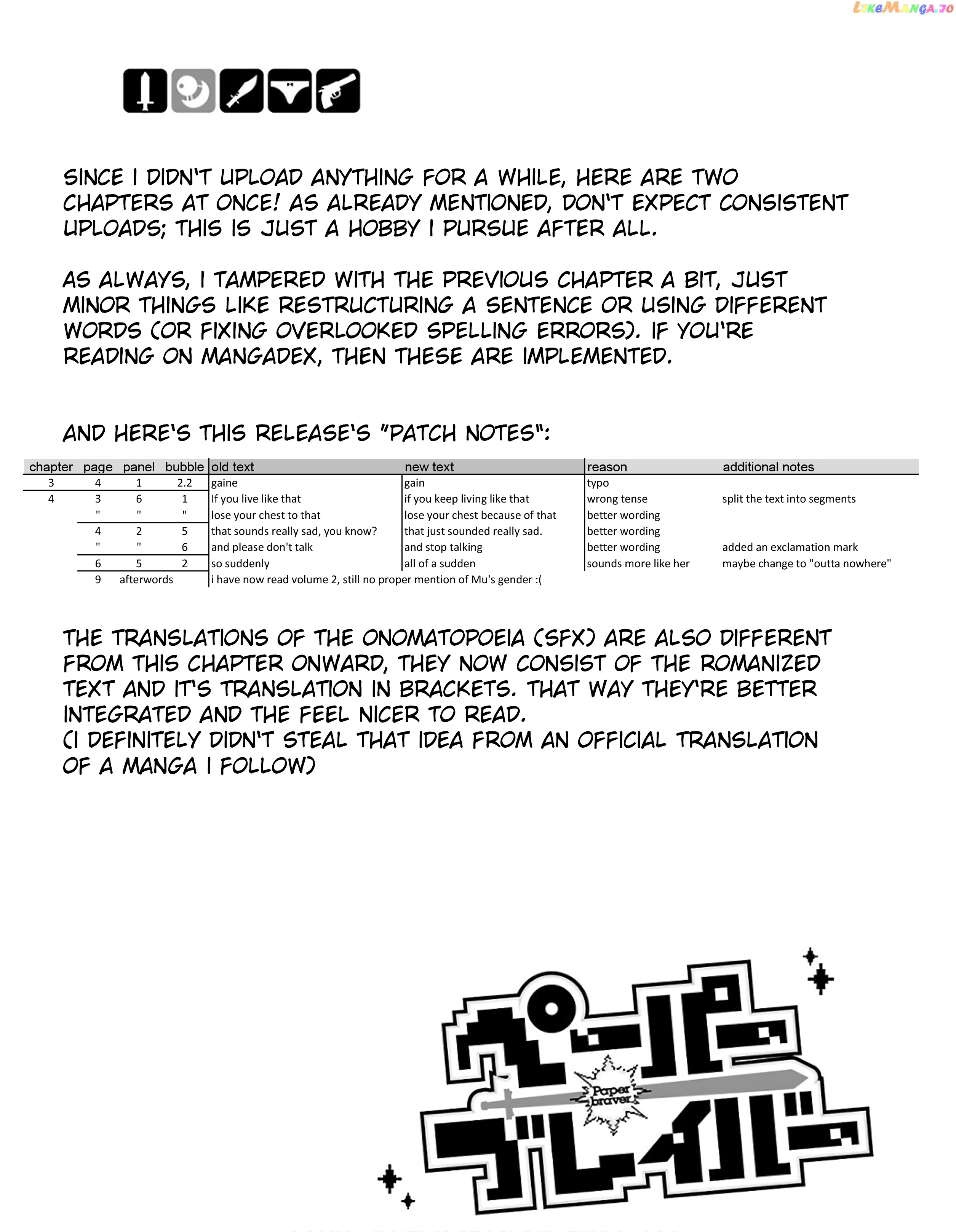 Paper Braver chapter 5 - page 1