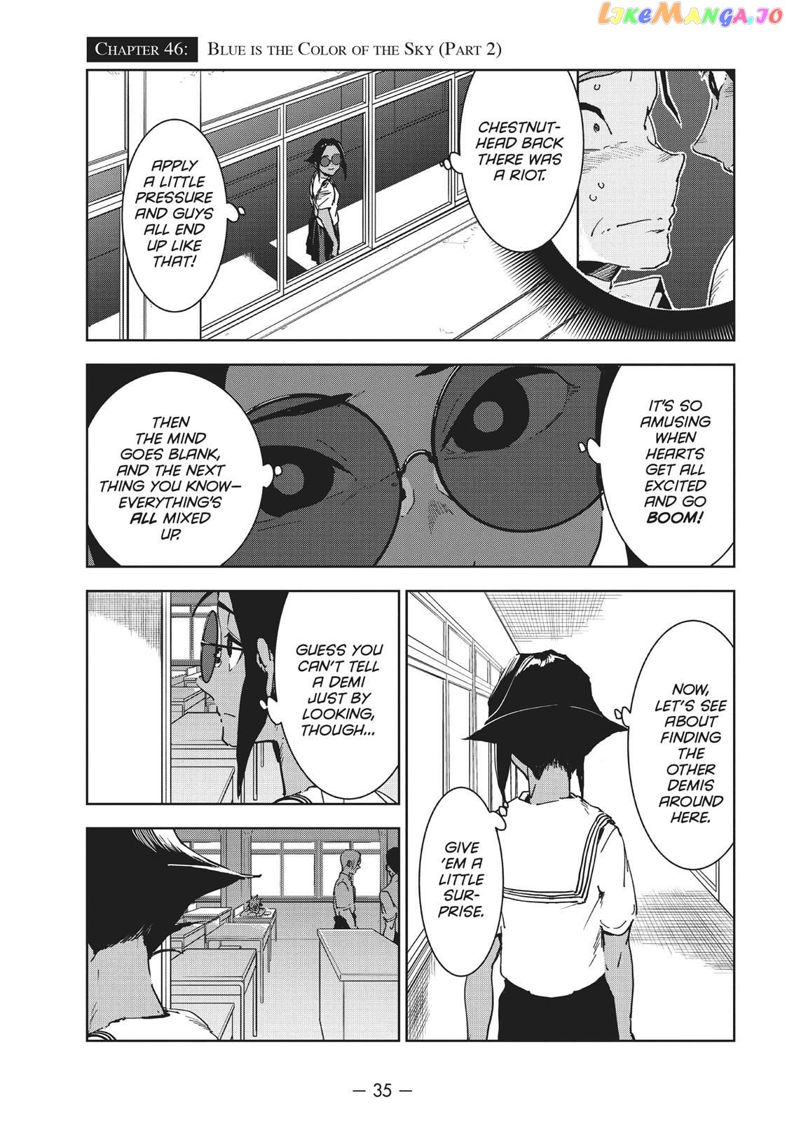 Ajin-Chan Wa Kataritai chapter 46 - page 1