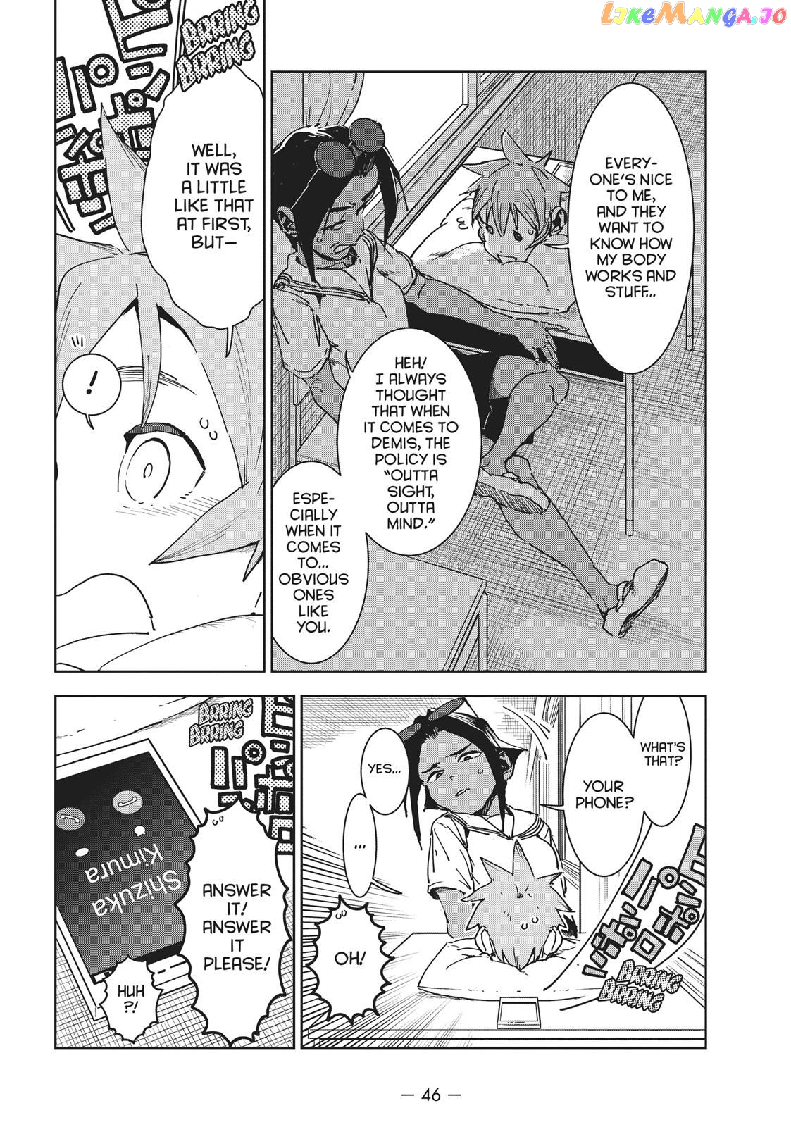 Ajin-Chan Wa Kataritai chapter 46 - page 12
