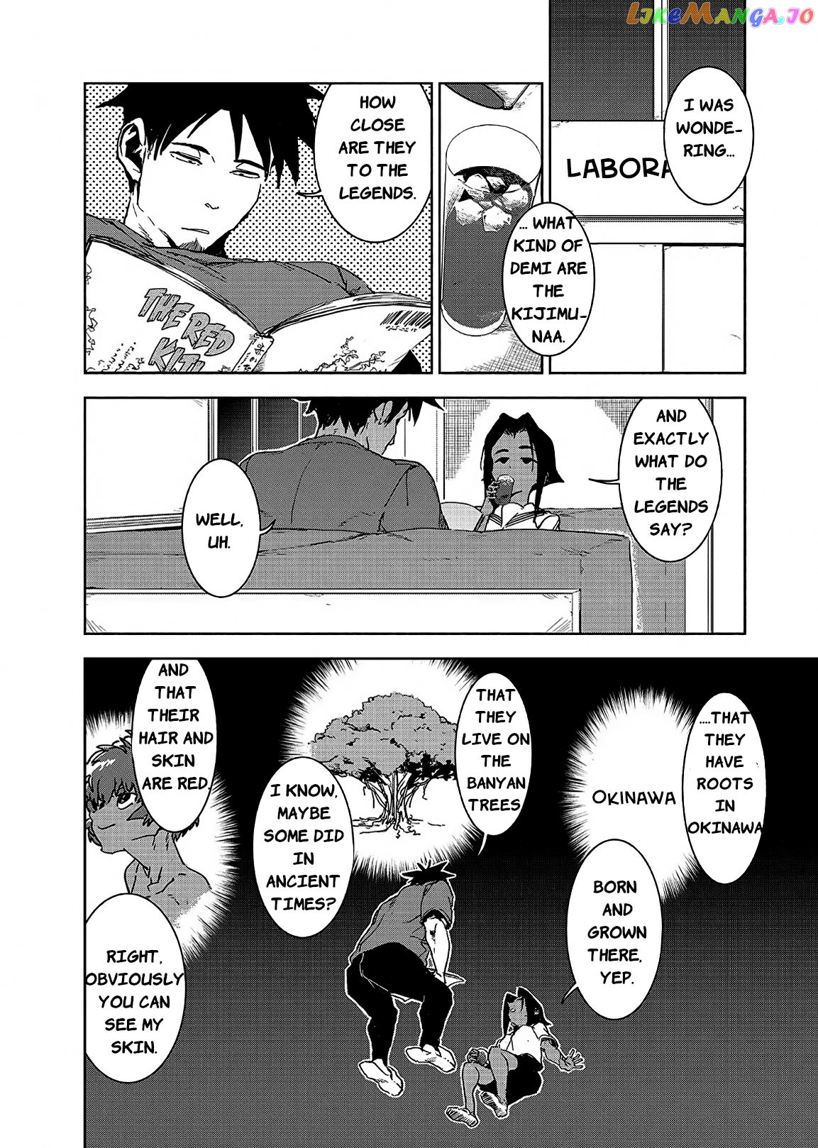 Ajin-Chan Wa Kataritai chapter 47 - page 2