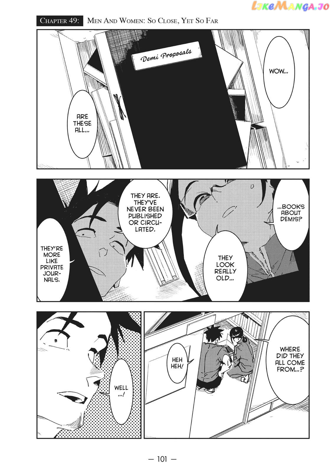 Ajin-Chan Wa Kataritai chapter 49 - page 1