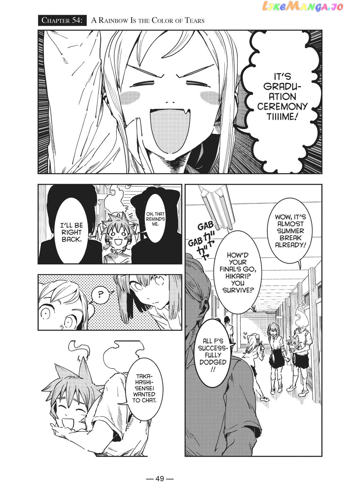 Ajin-Chan Wa Kataritai chapter 54 - page 1