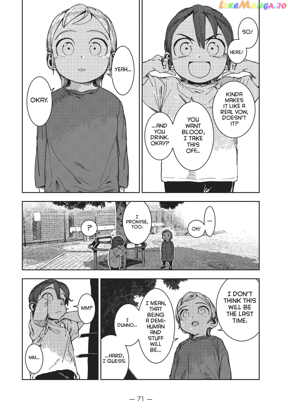 Ajin-Chan Wa Kataritai chapter 61 - page 23