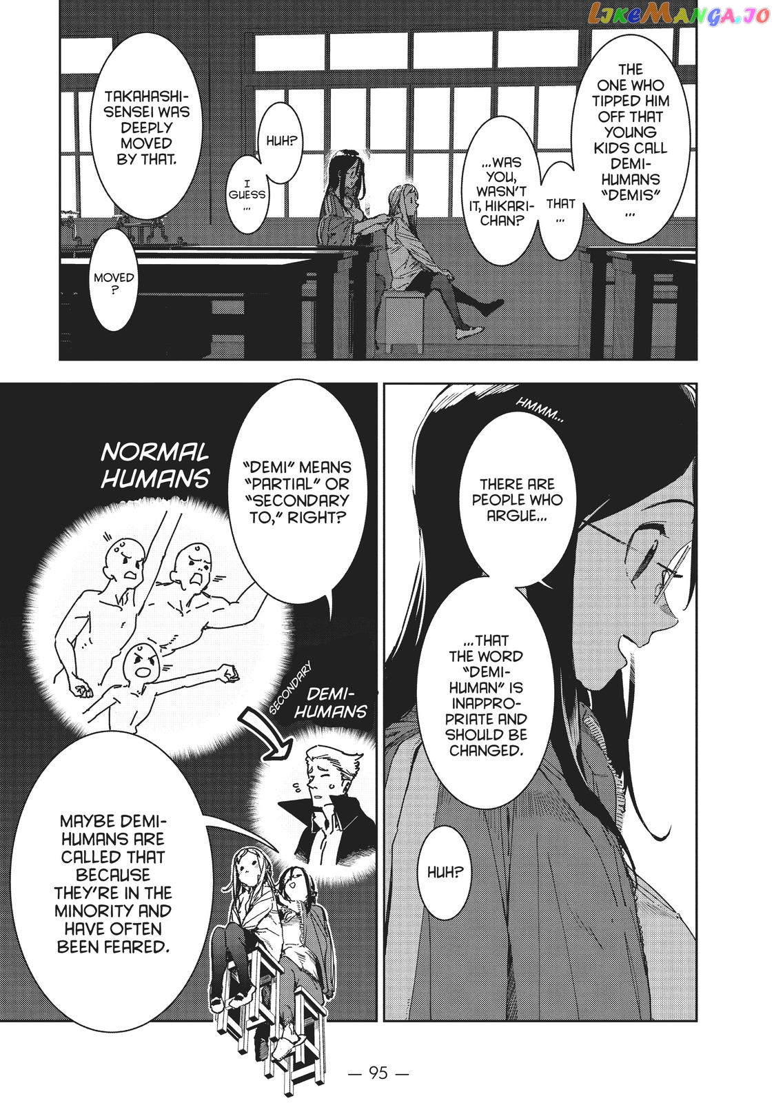 Ajin-Chan Wa Kataritai chapter 62 - page 9