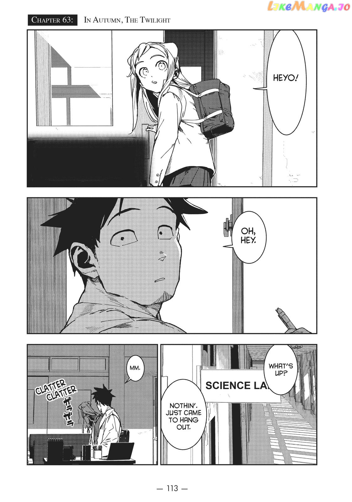 Ajin-Chan Wa Kataritai chapter 63 - page 1