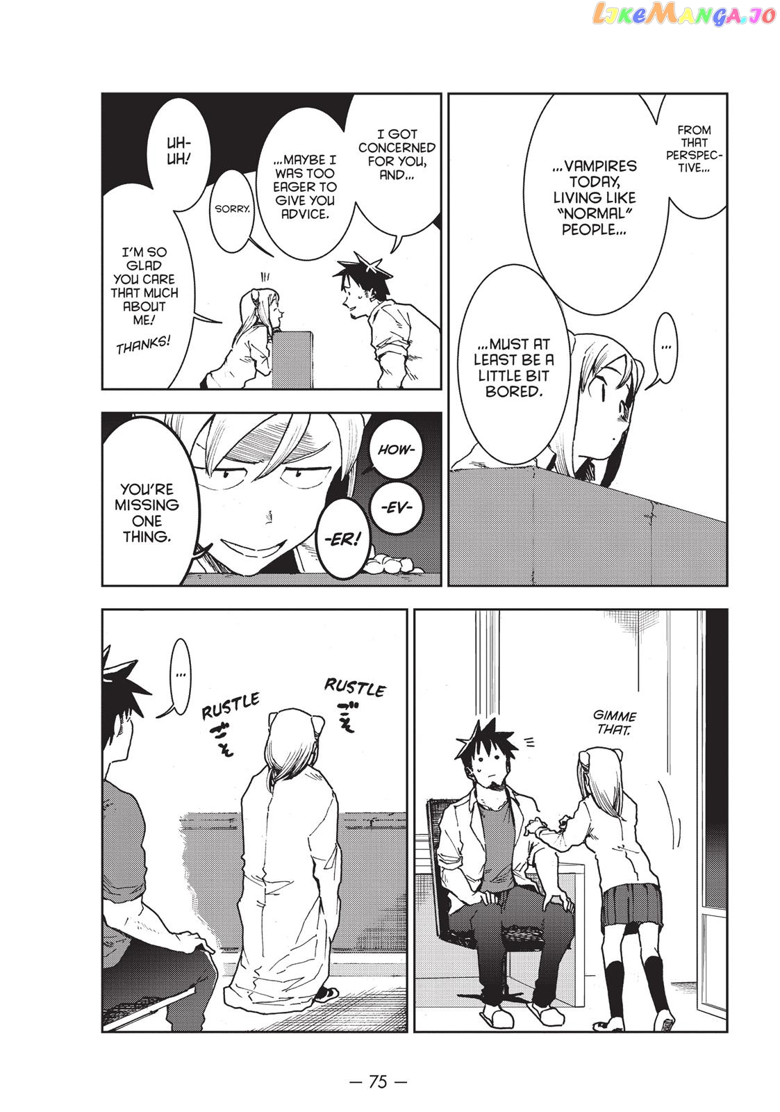 Ajin-Chan Wa Kataritai chapter 28 - page 7