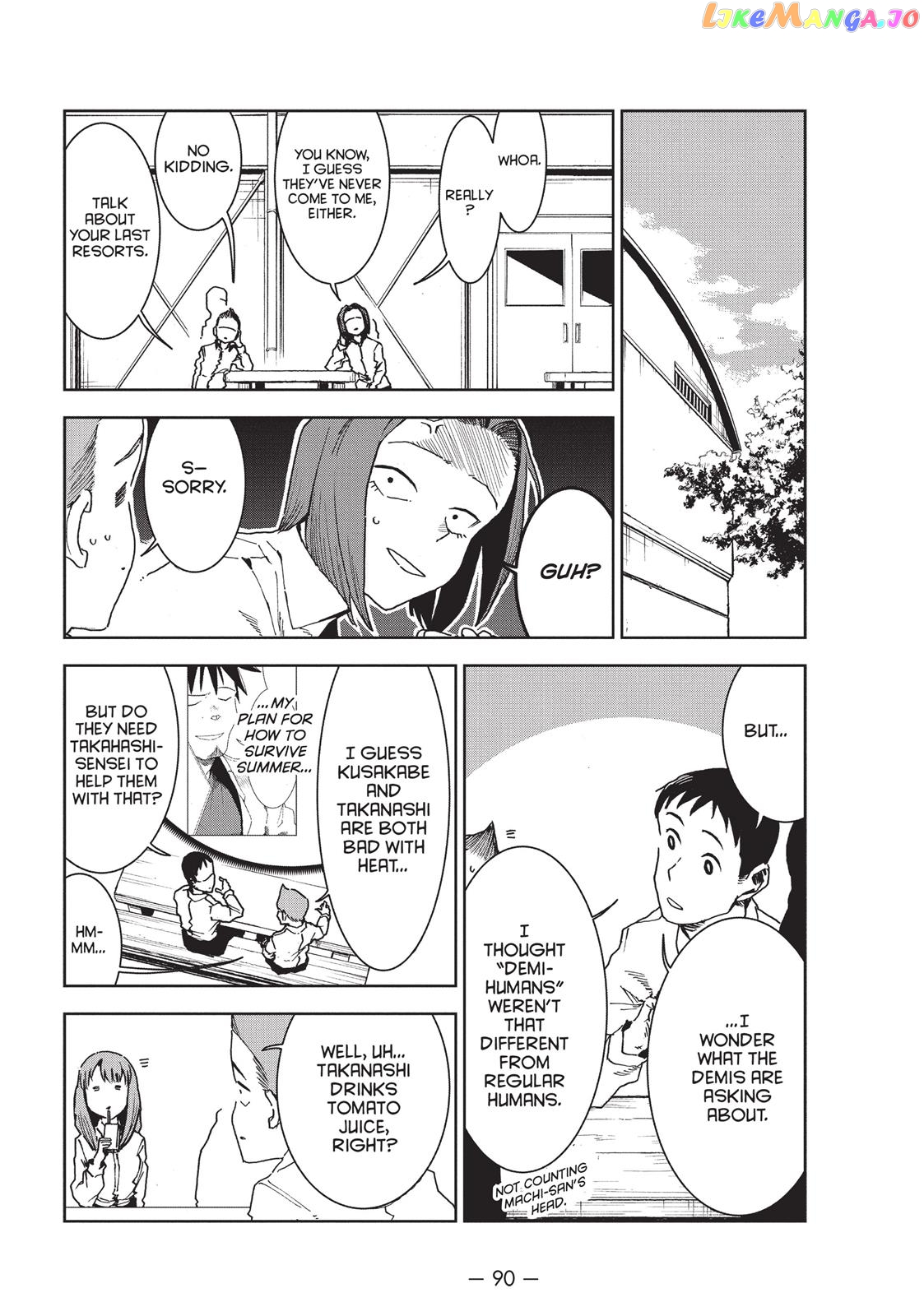 Ajin-Chan Wa Kataritai chapter 29 - page 8