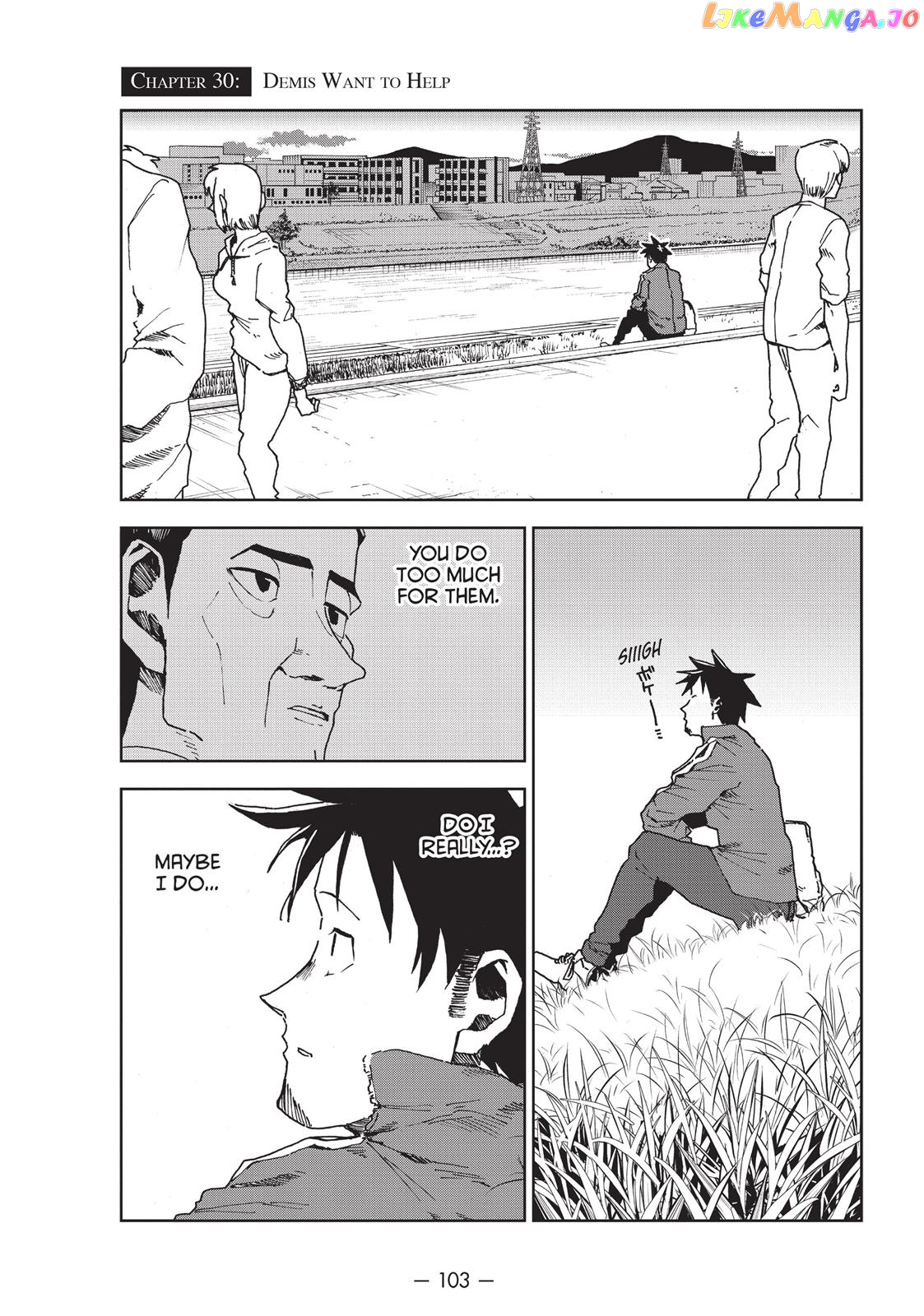 Ajin-Chan Wa Kataritai chapter 30 - page 1
