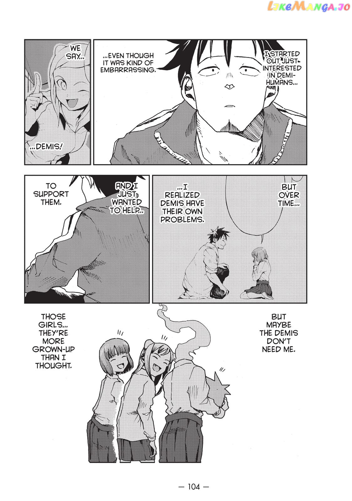 Ajin-Chan Wa Kataritai chapter 30 - page 2