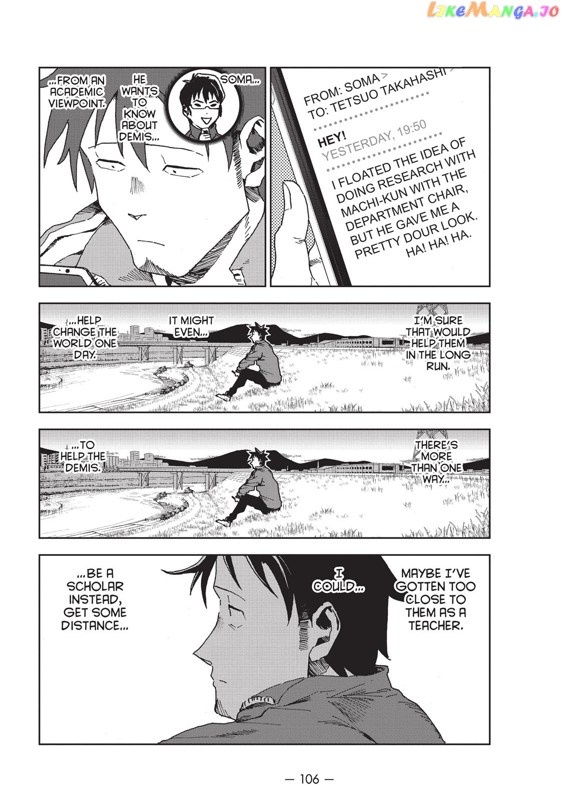 Ajin-Chan Wa Kataritai chapter 30 - page 4