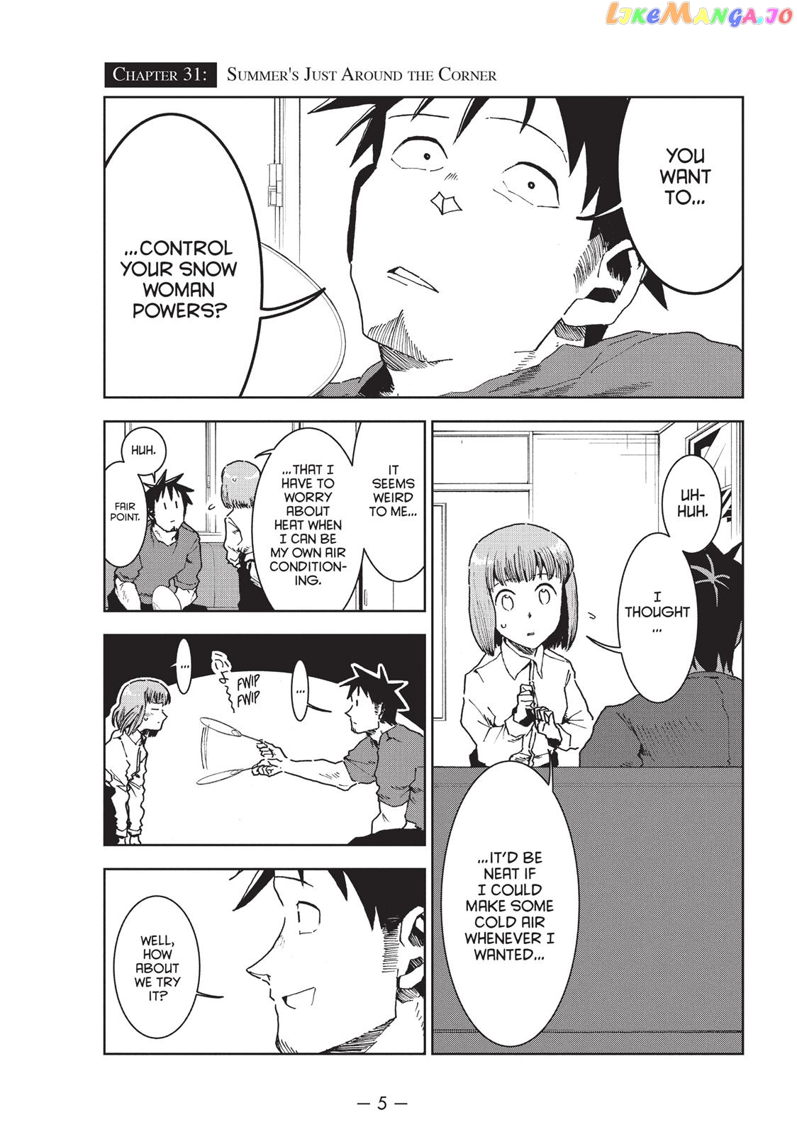 Ajin-Chan Wa Kataritai chapter 31 - page 5