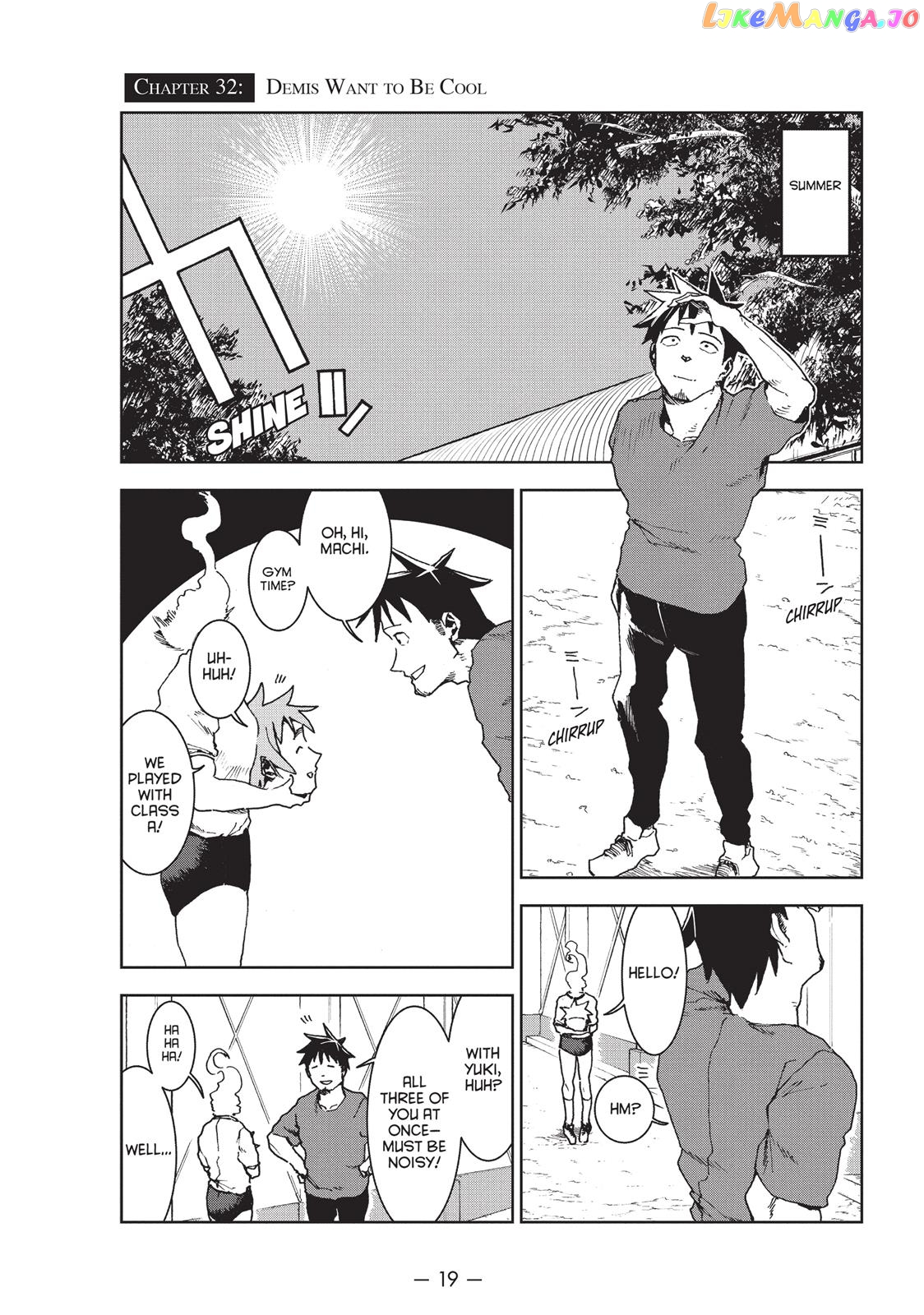 Ajin-Chan Wa Kataritai chapter 32 - page 1
