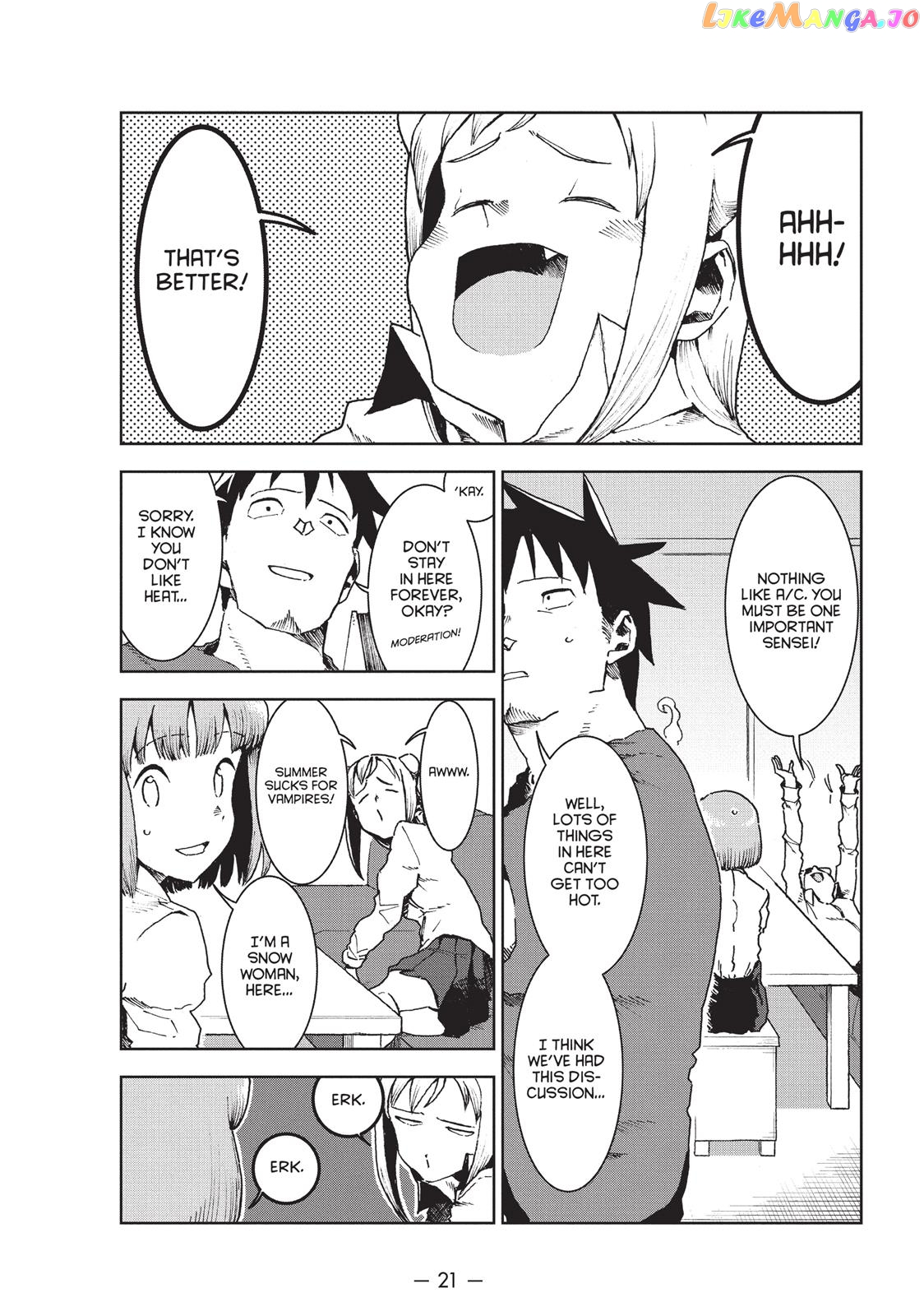Ajin-Chan Wa Kataritai chapter 32 - page 3